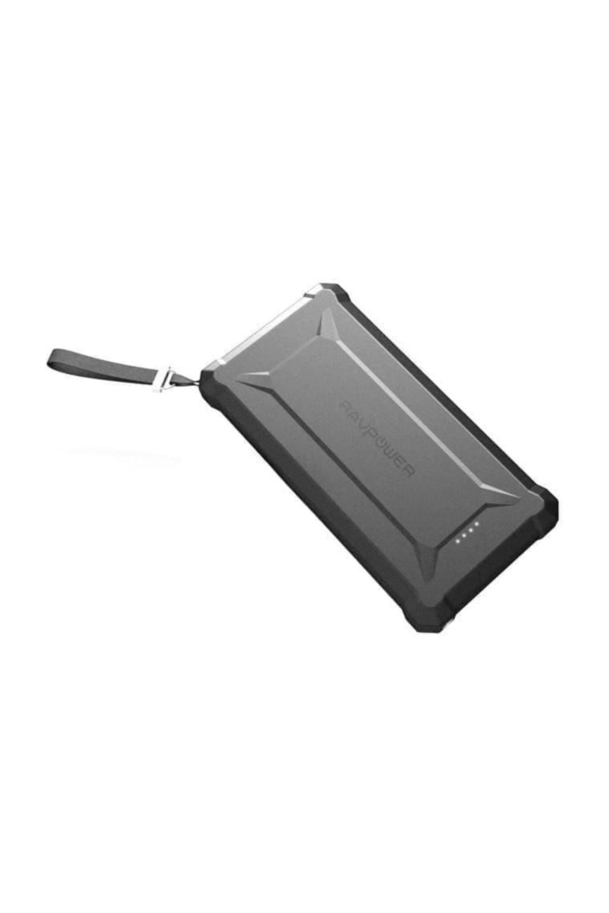 RavPower RP-PB096 10050mAh 18WPD+QC3.0 Hızlı Şarj Su geçirmez Powerbank (Taşınabilir Şarj) - Siyah