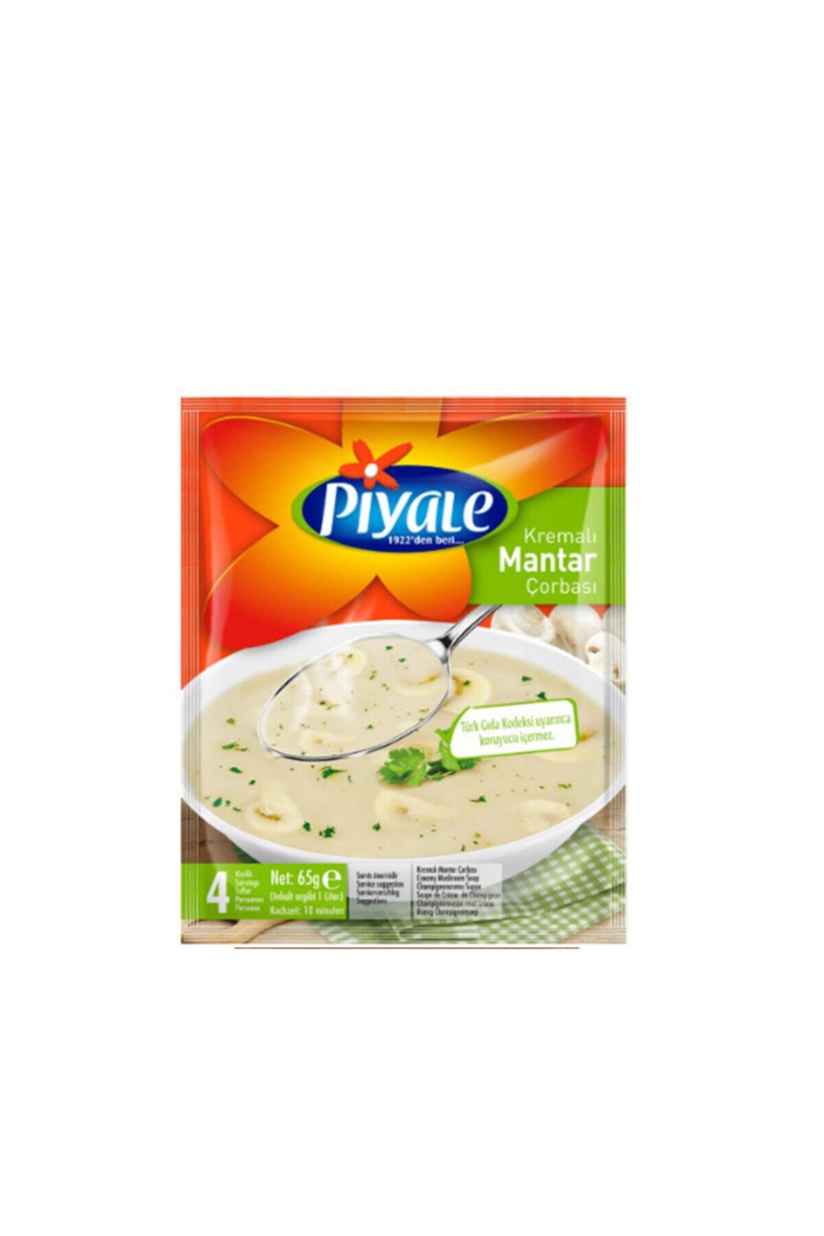 Piyale Hazır Çorba Kremalı Mantar 65 gr