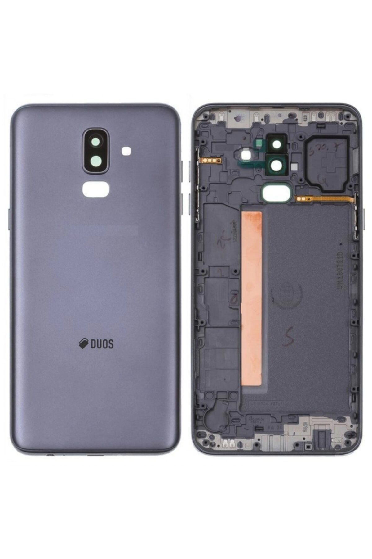 Samsung J810 J8 2018 Kasa Kapak Gri