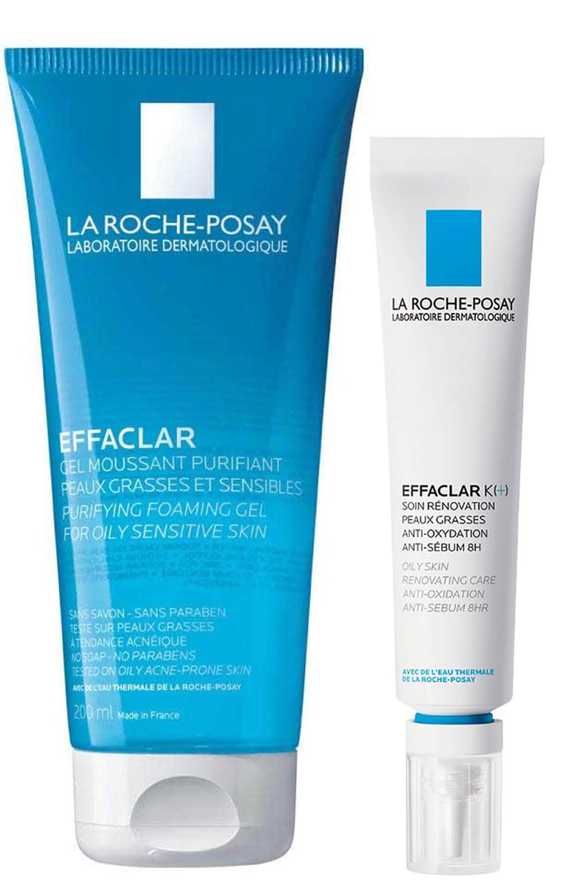 La Roche Posay Effaclar Gel 200 ml + Effaclar K+ 30 ml Set 1212000000026