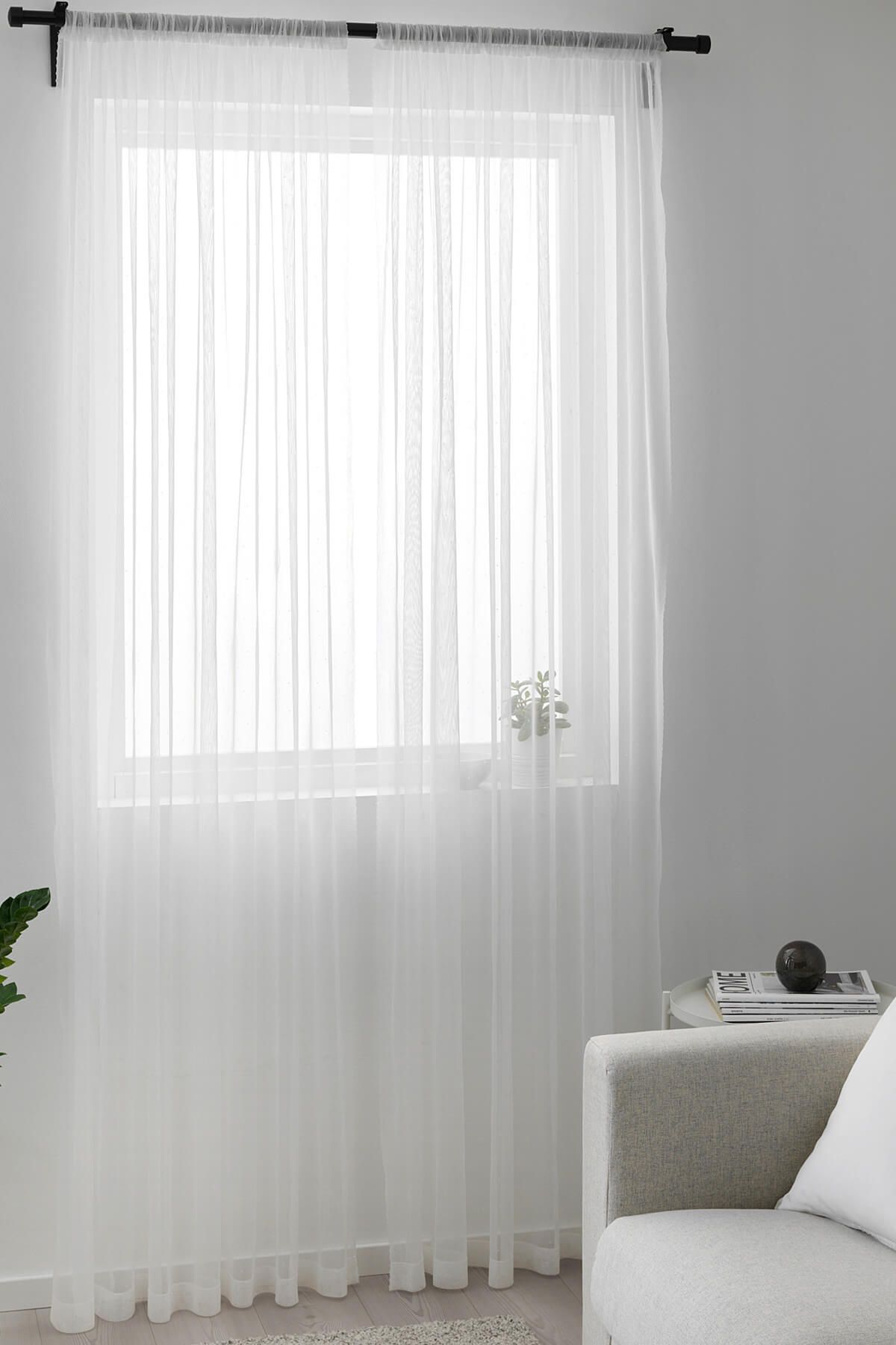 ikea hildrun tul perde 2 kanat fiyati yorumlari trendyol