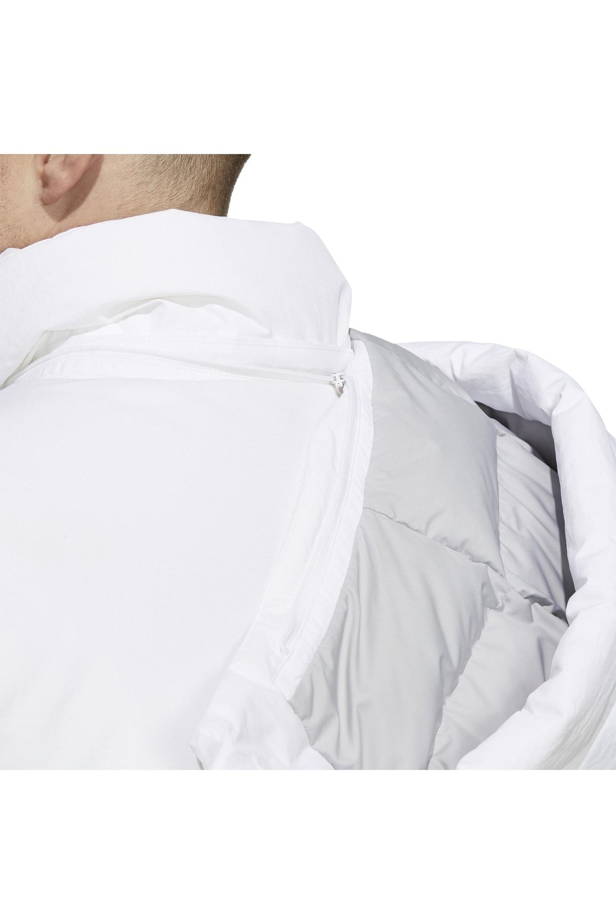 Adidas clearance white parka