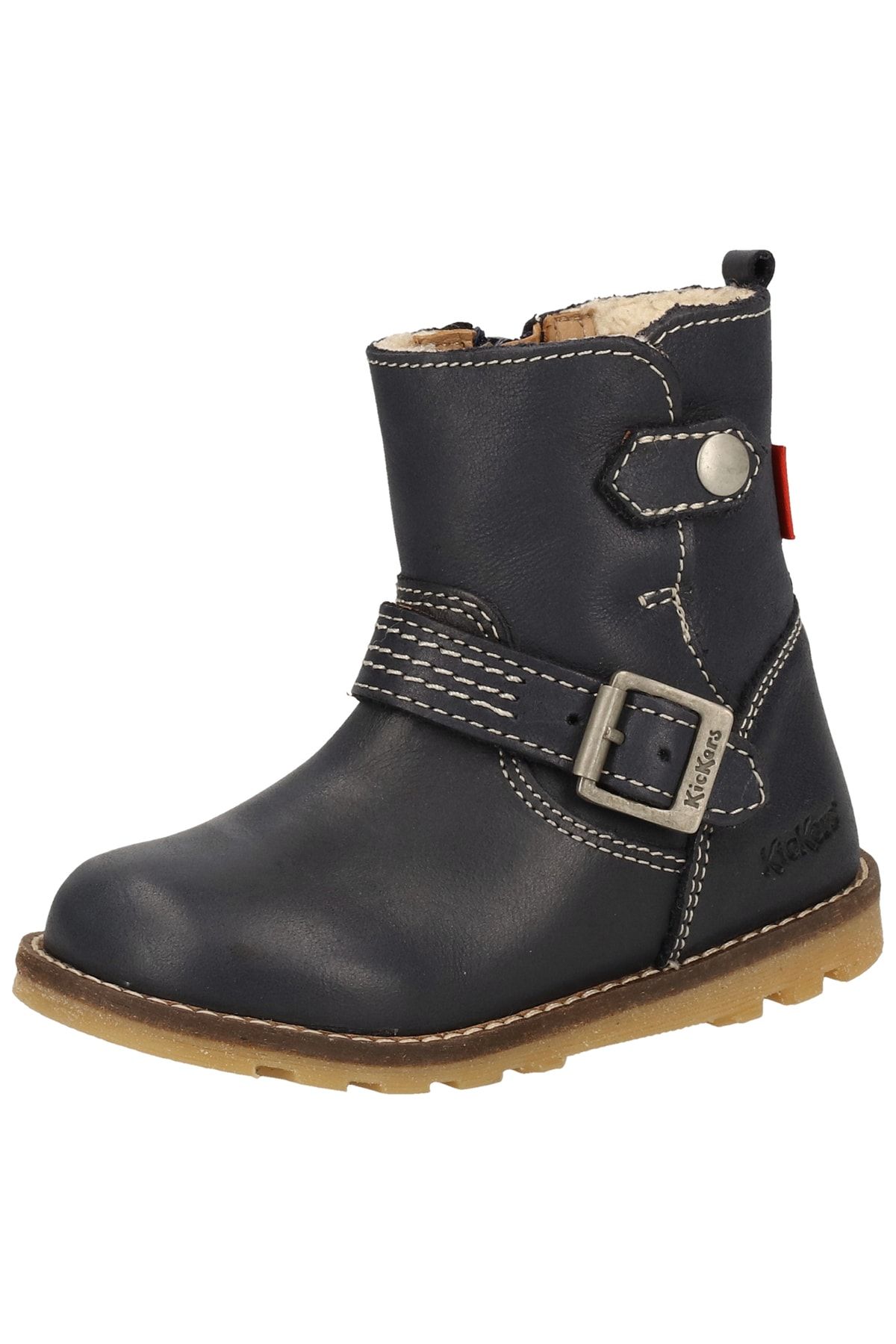 Kickers Knee High Boots Blue Flat Trendyol