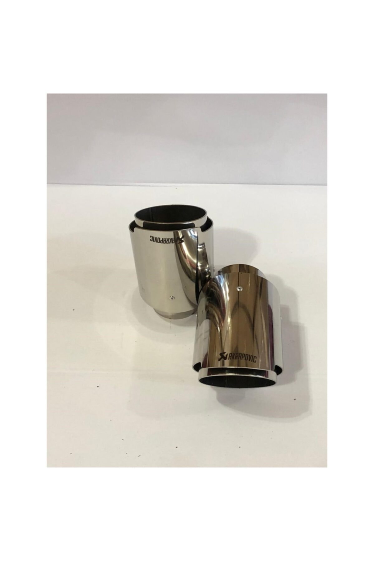 Akrapovic Egzoz Ucu Krom 90 mm Paslanmaz