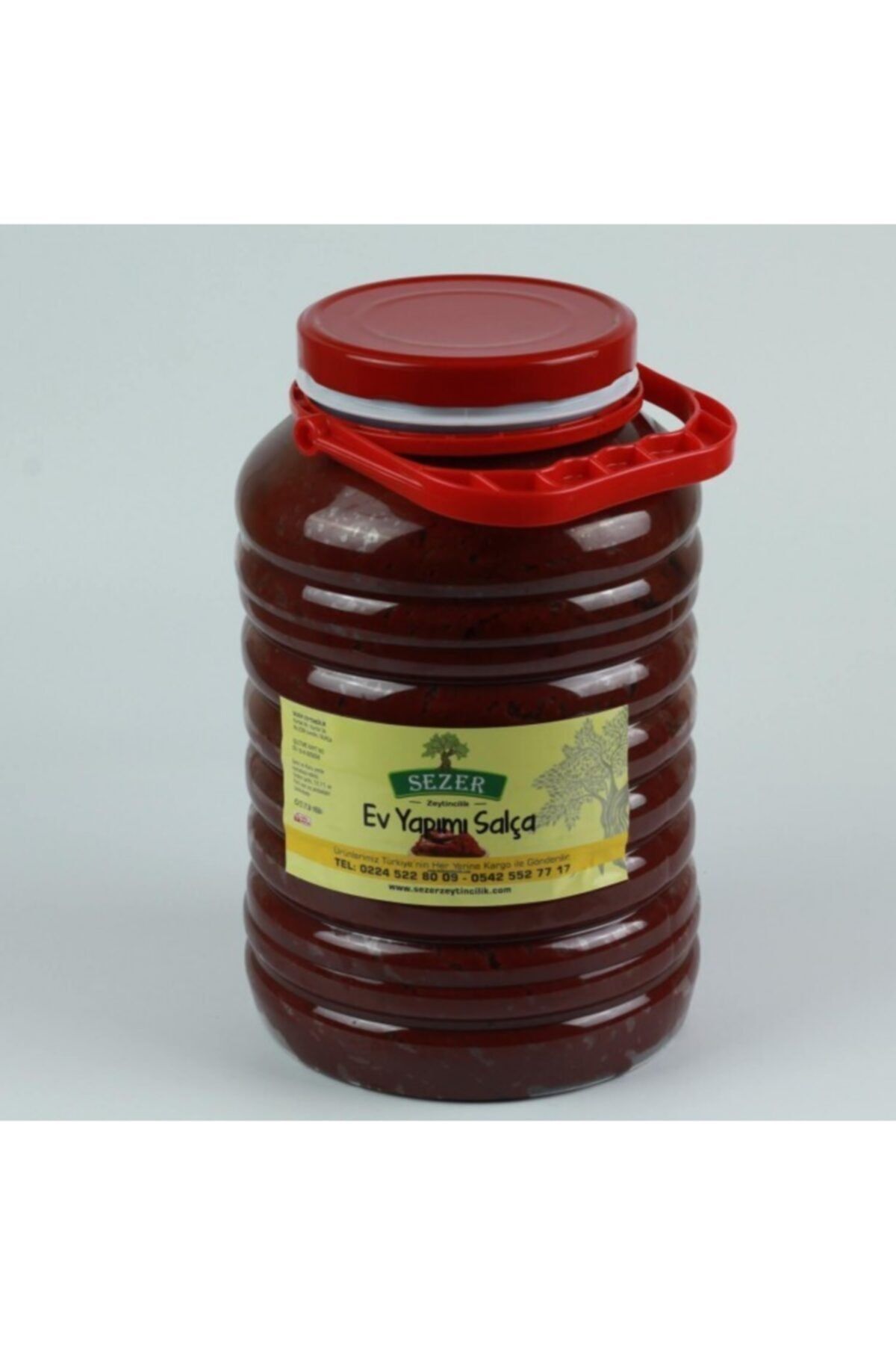 SEZER ZEYTİNCİLİK Ev Yapımı Domates Salçası 4300 gr