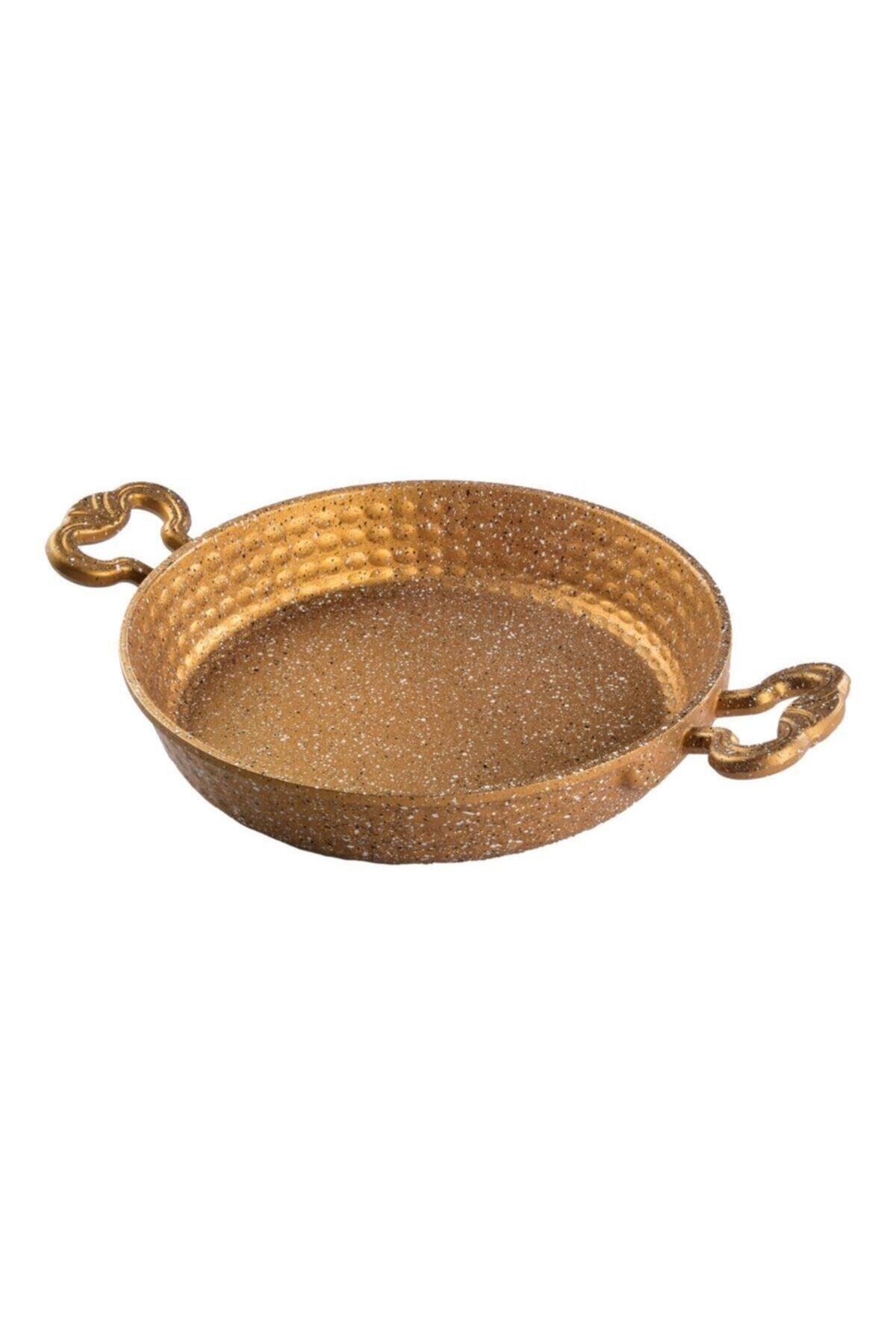 Bambum Pade Yuvarlak Sahan 22 Cm Bakır