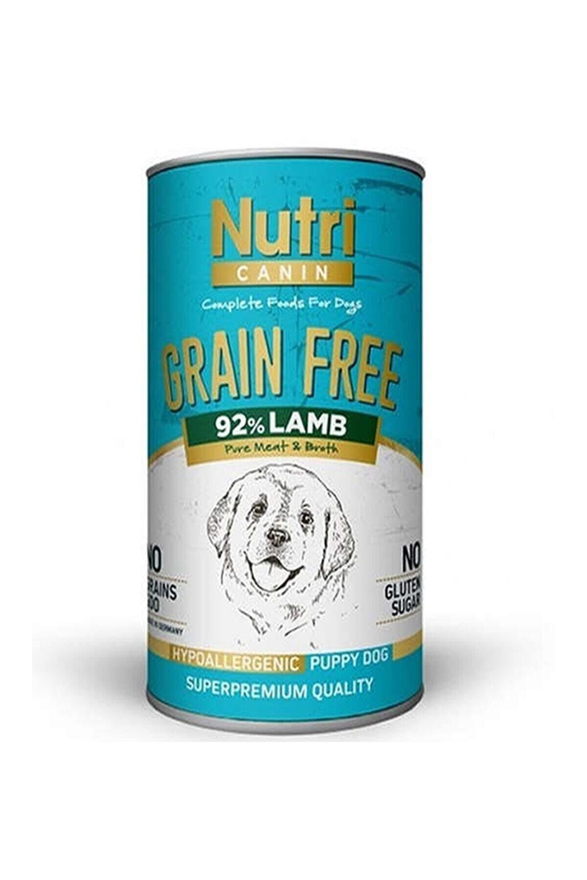 Nutri Canin E 400 Gr Tahılsız Kuzu Etli Yavru Köpek Yaş Maması X 6 Adet