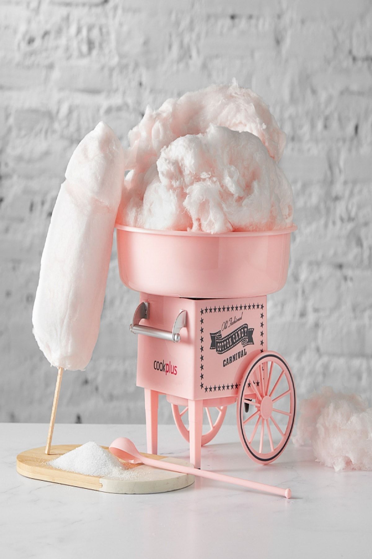 cookplus pembe pamuk seker makinesi fiyati yorumlari trendyol