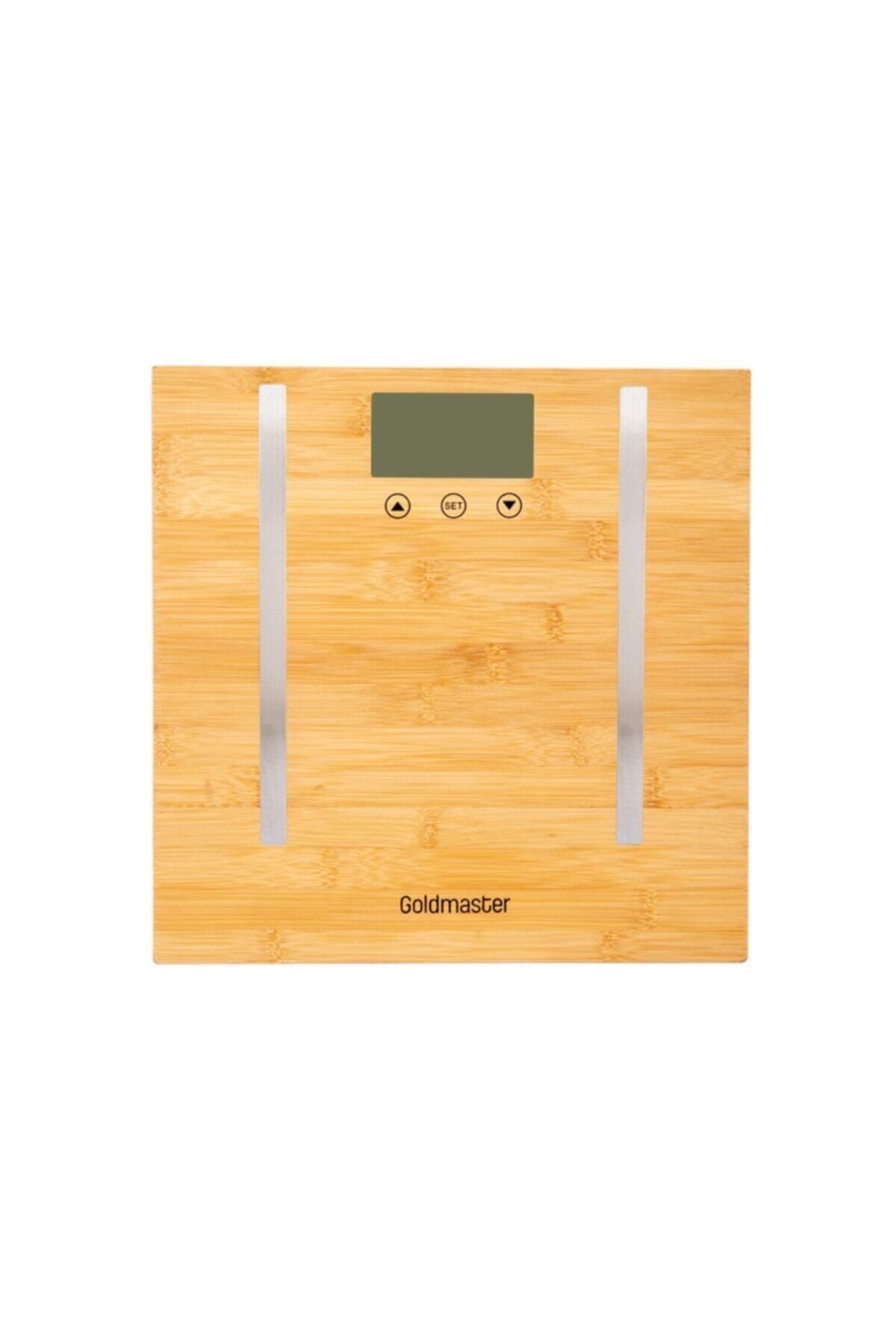 GOLDMASTER Gm-7189 Bioslim Bambu Vücut Analiz Baskülü