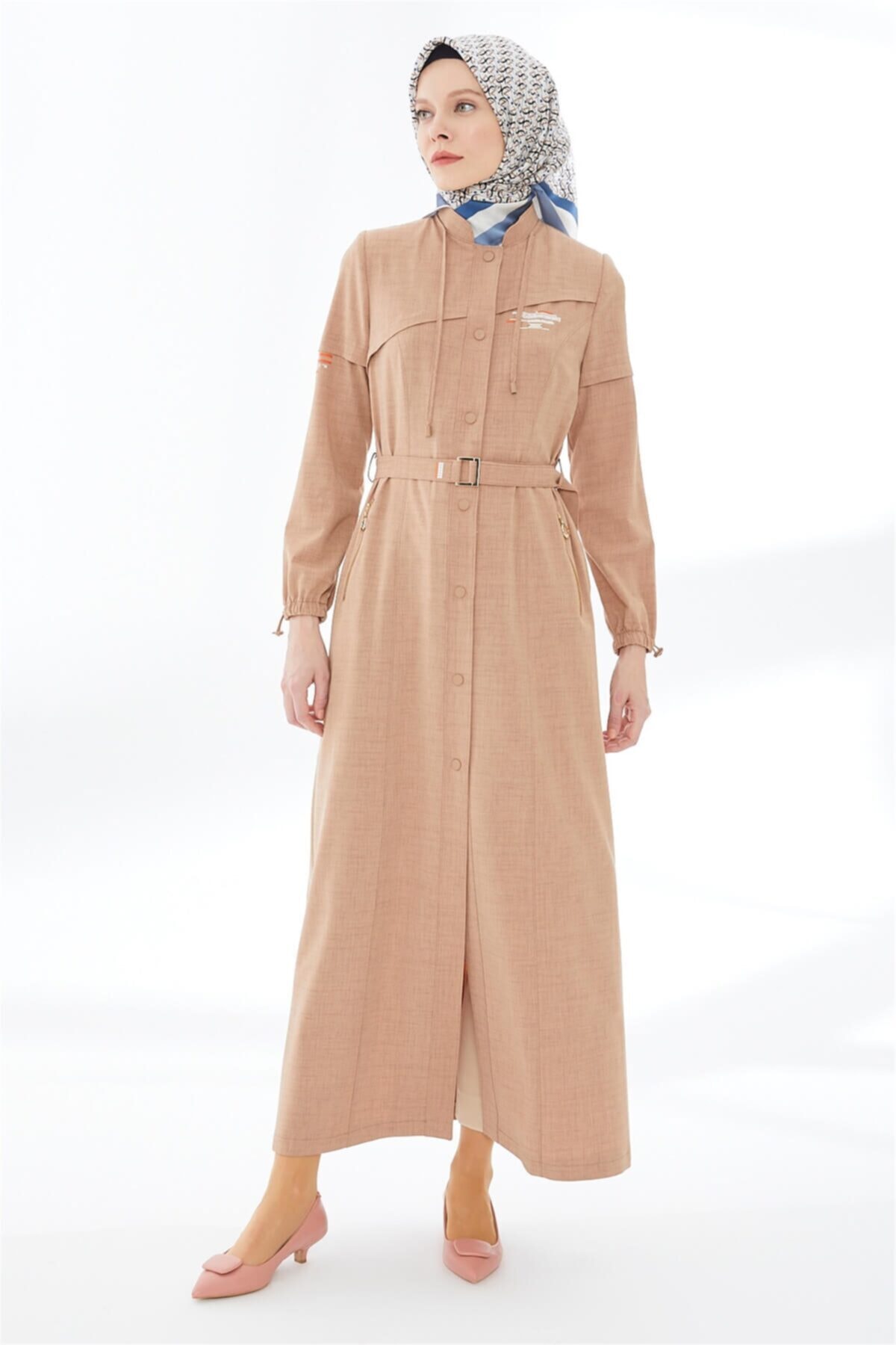 Zühre Kemer Detaylı Pardesü 12424