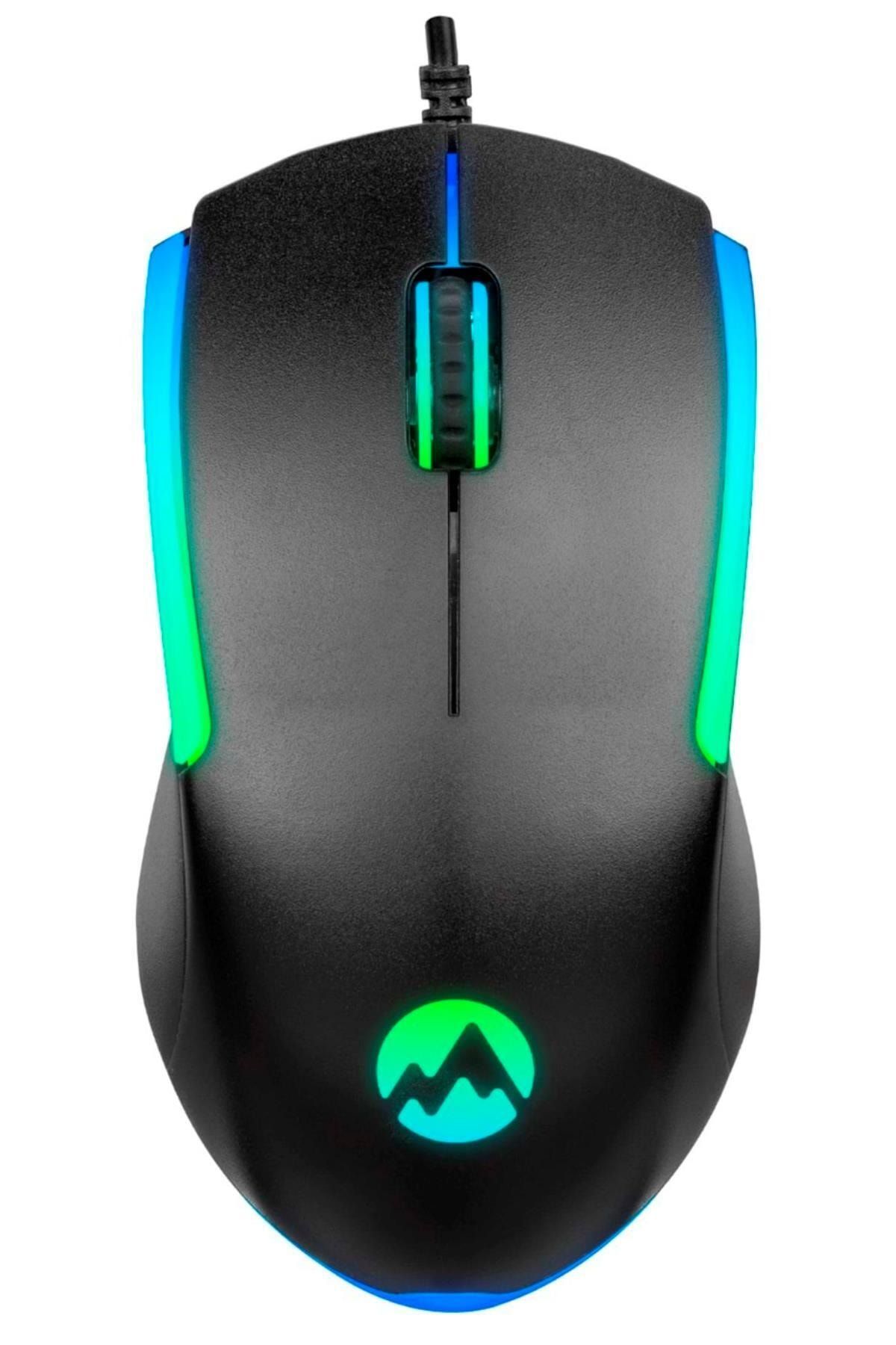 Everest Gx56 Zone Usb Siyah 3d Led Mouse