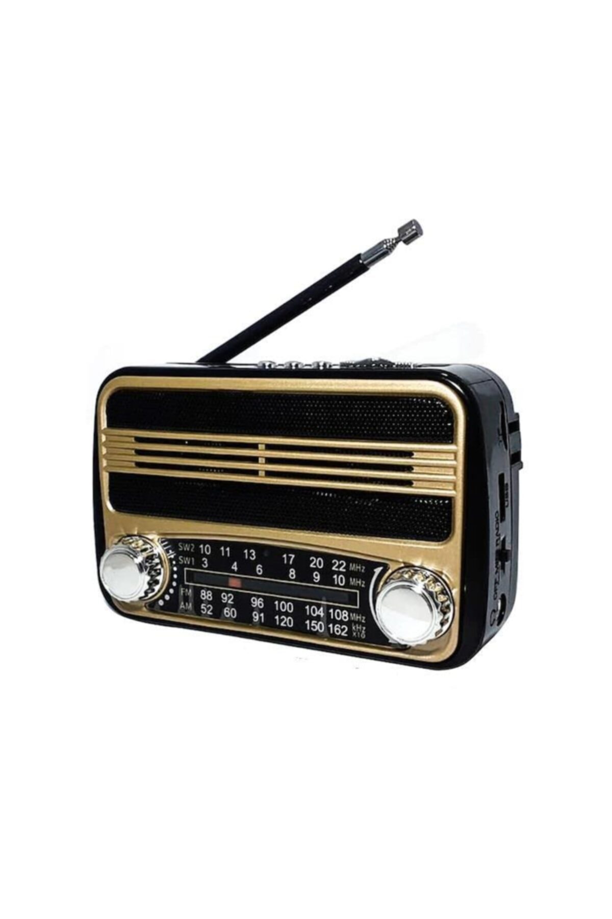 Wellhise Şarjlı Nostaljik Radyo Mg-310bt
