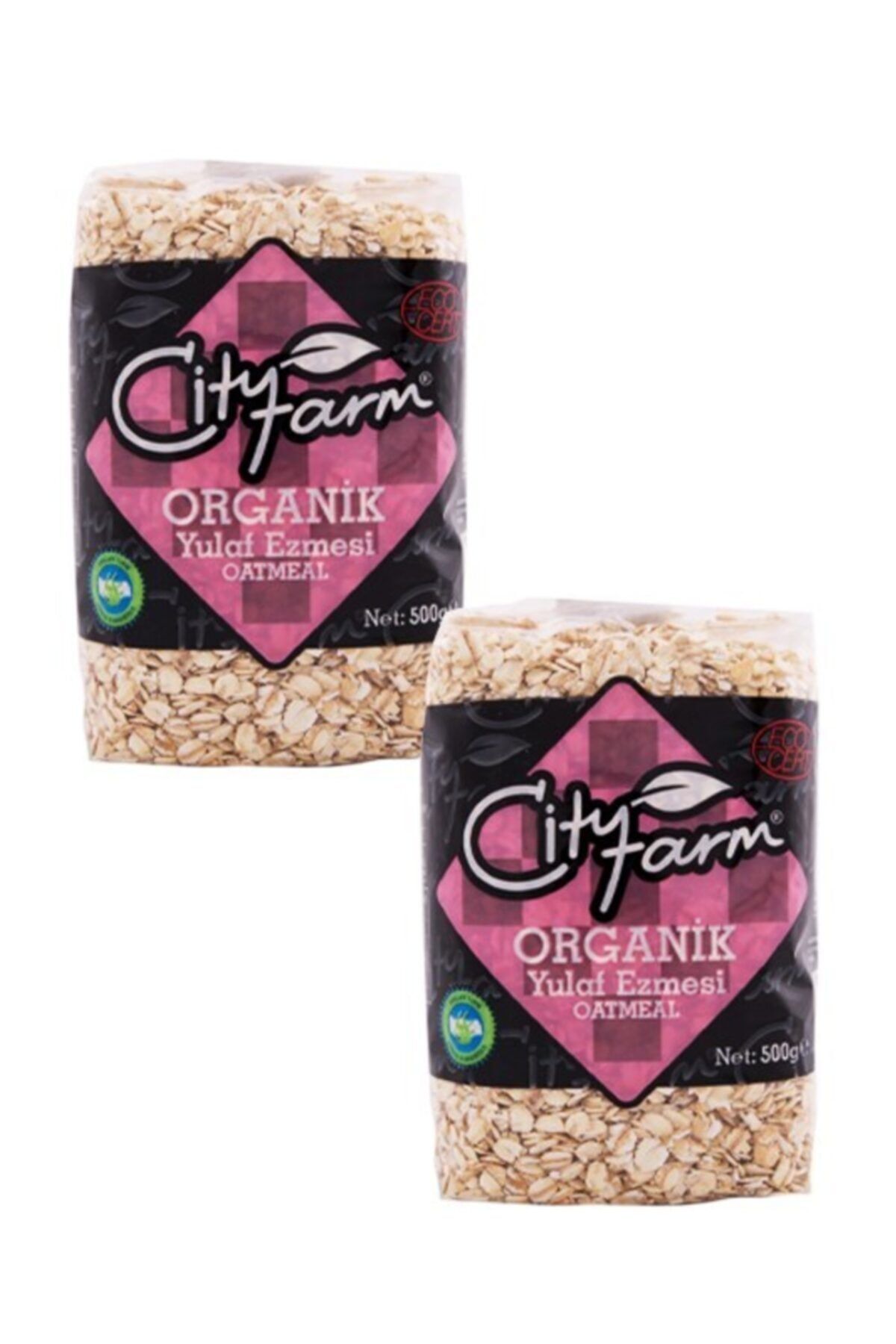 City Farm Organik Yulaf Ezmesi 2 Adet 500 gr