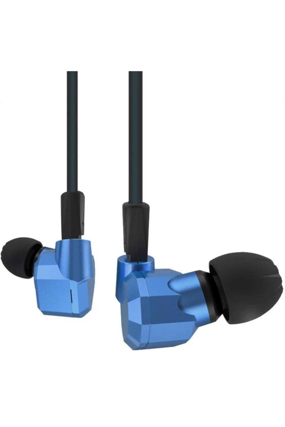 KZ Zs5 Quad Driver Hifi Kulak Içi Kulaklık Mavi