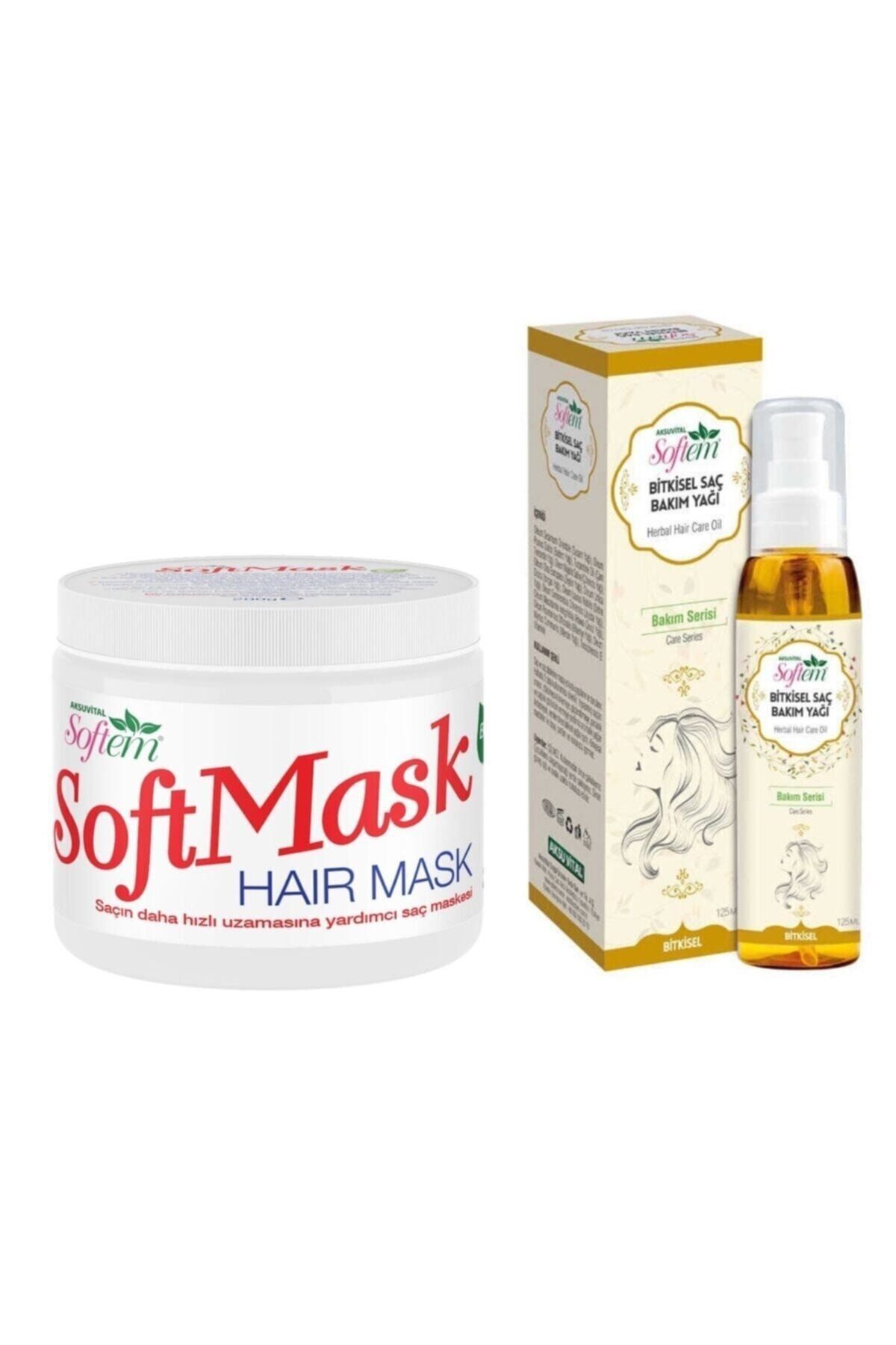 Aksu Vital Softmask Saç Maskesi & Saç Bakım Yağı
