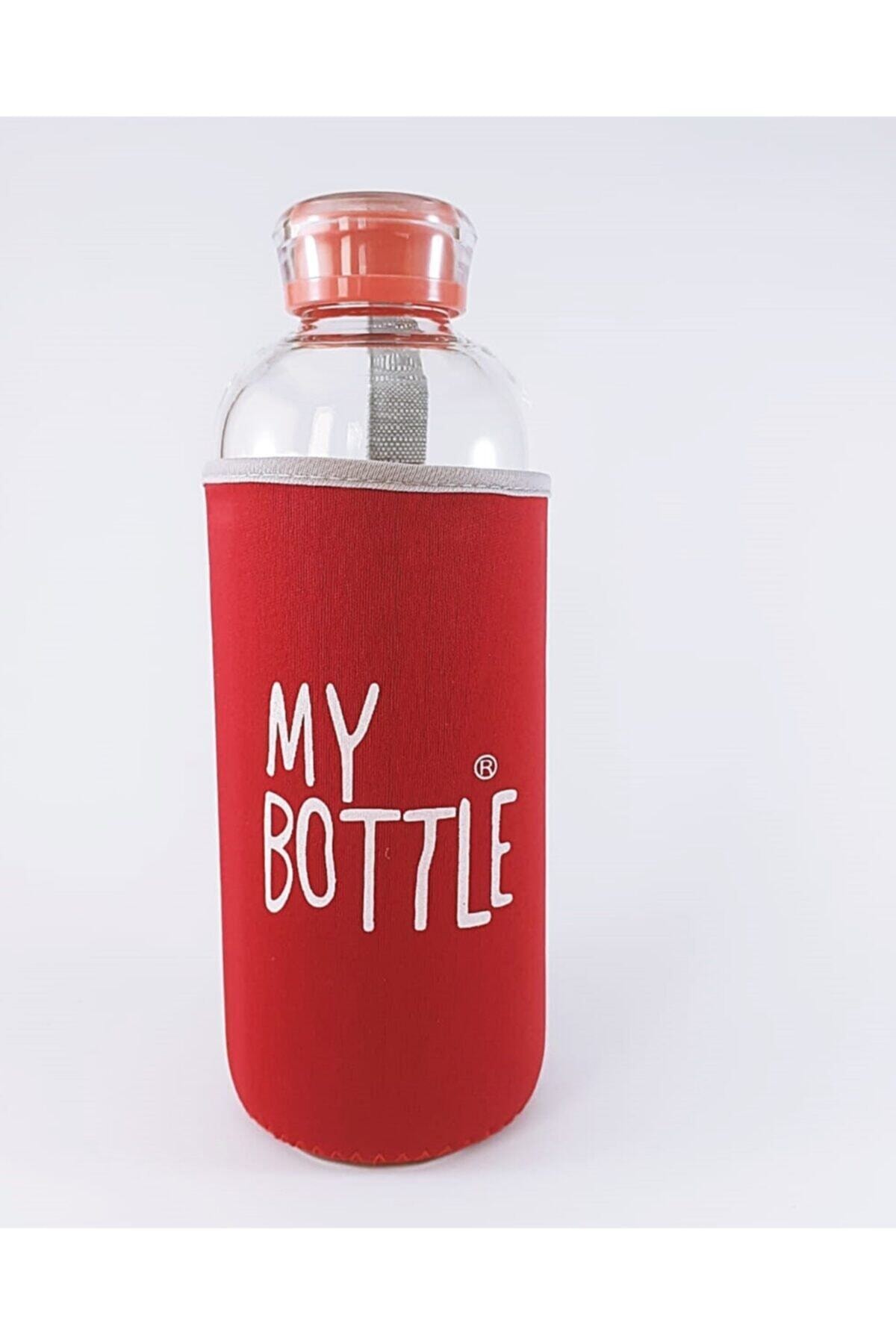 Online Çarşım My Bottle Borosilikat Cam Matara Cam Şişe 1 Litre