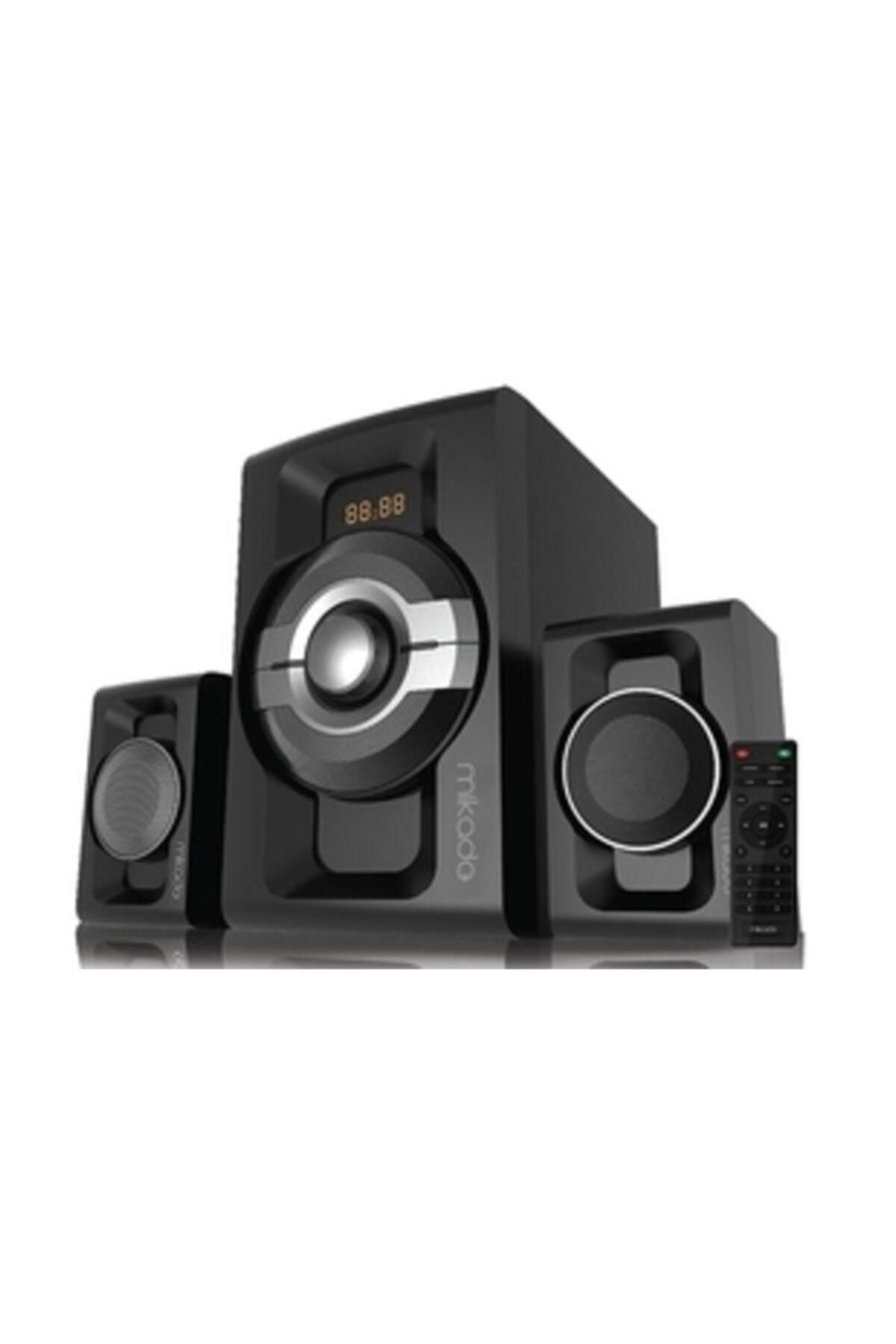 Mikado Md-854bt 2+1 30w+15wx2 Siyah Usb+sd+fm+bluetooth Destekli Speaker