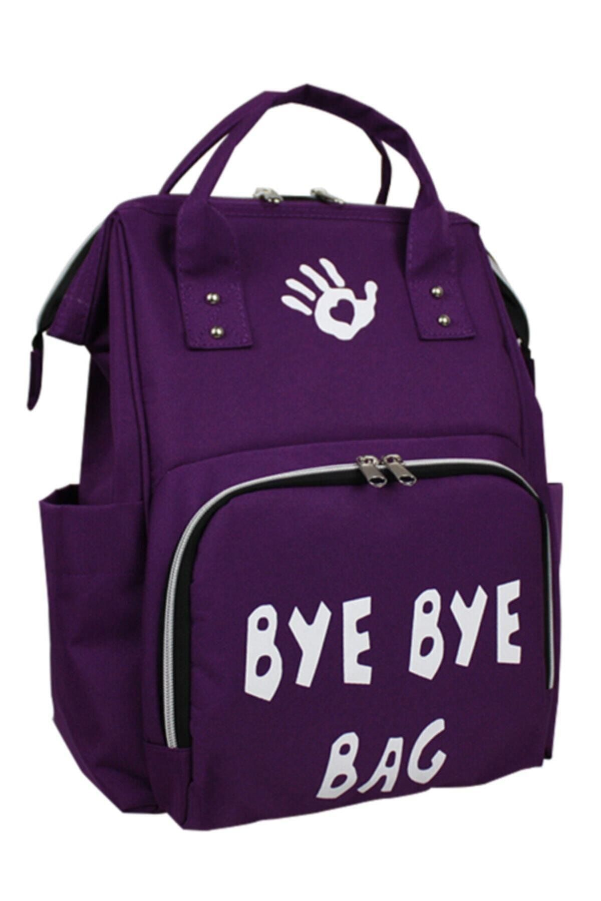 Bye Bye Paris Bag Anne Bebek Bakımçantası-mor