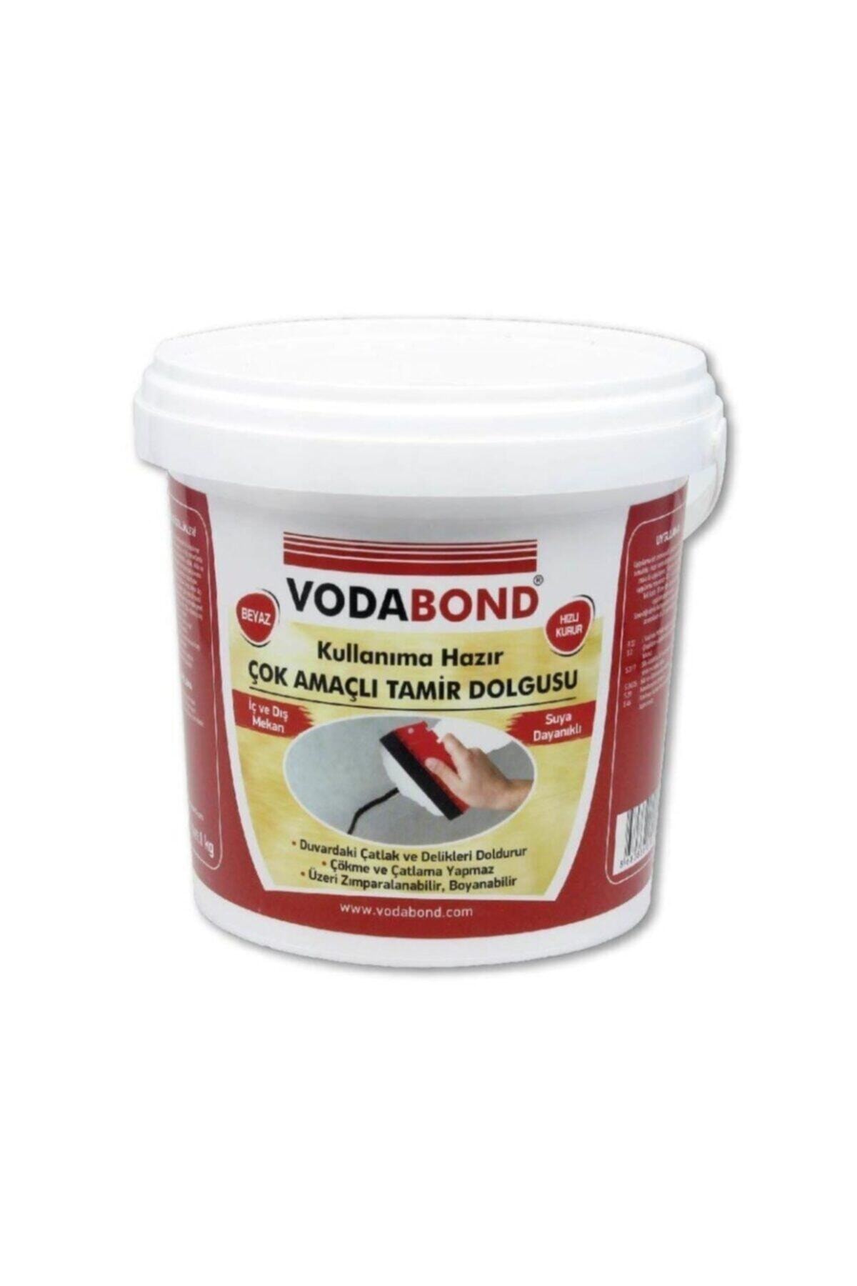 Vodabond Kullanıma Hazır Çok Amaçlı Duvar Çatlak Tamir Dolgusu Beyaz 1 Kg