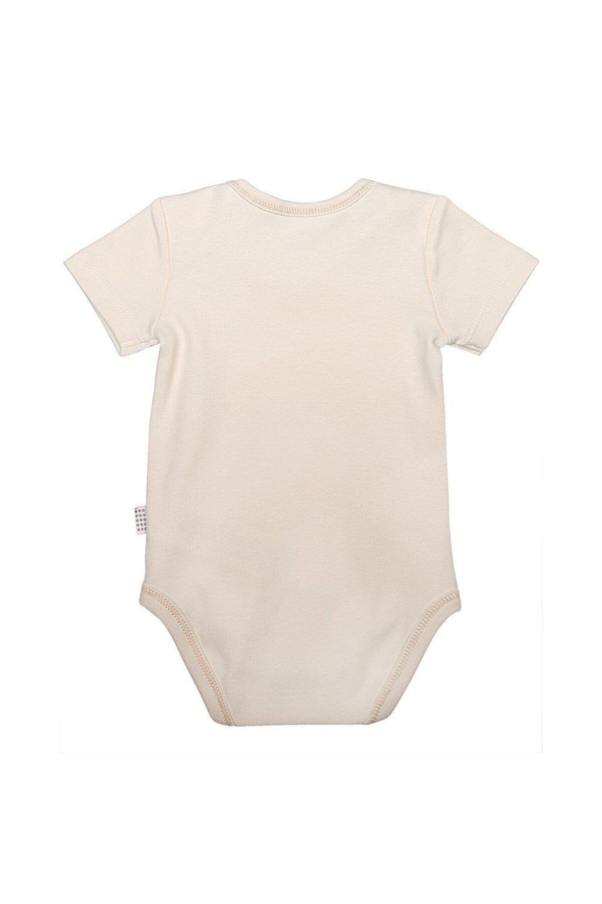 kitikate Organik Jaunty Amerikan Yaka Body 11838 Krem 2