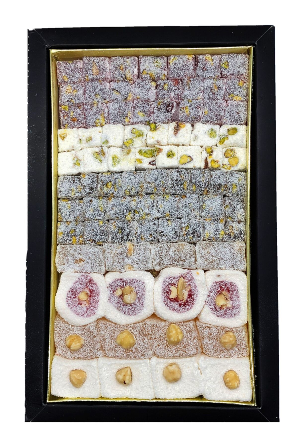 Meşhur Bursa ENGİN Lokumcusu Özel Lüks Karışık Lokum 900 gr
