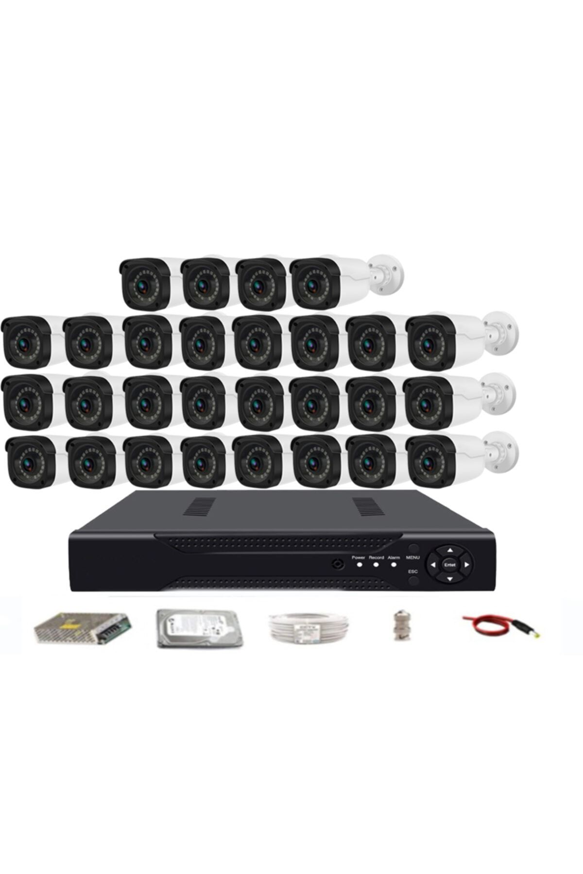 YILDIRIMGROUP 5mp Sony Lensli H265 Kayıt Cihazı Full Paket 28'li