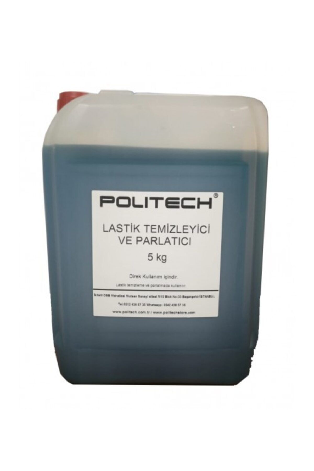 Politech Lastik Temizleyici ve Parlatıcı 5 lt