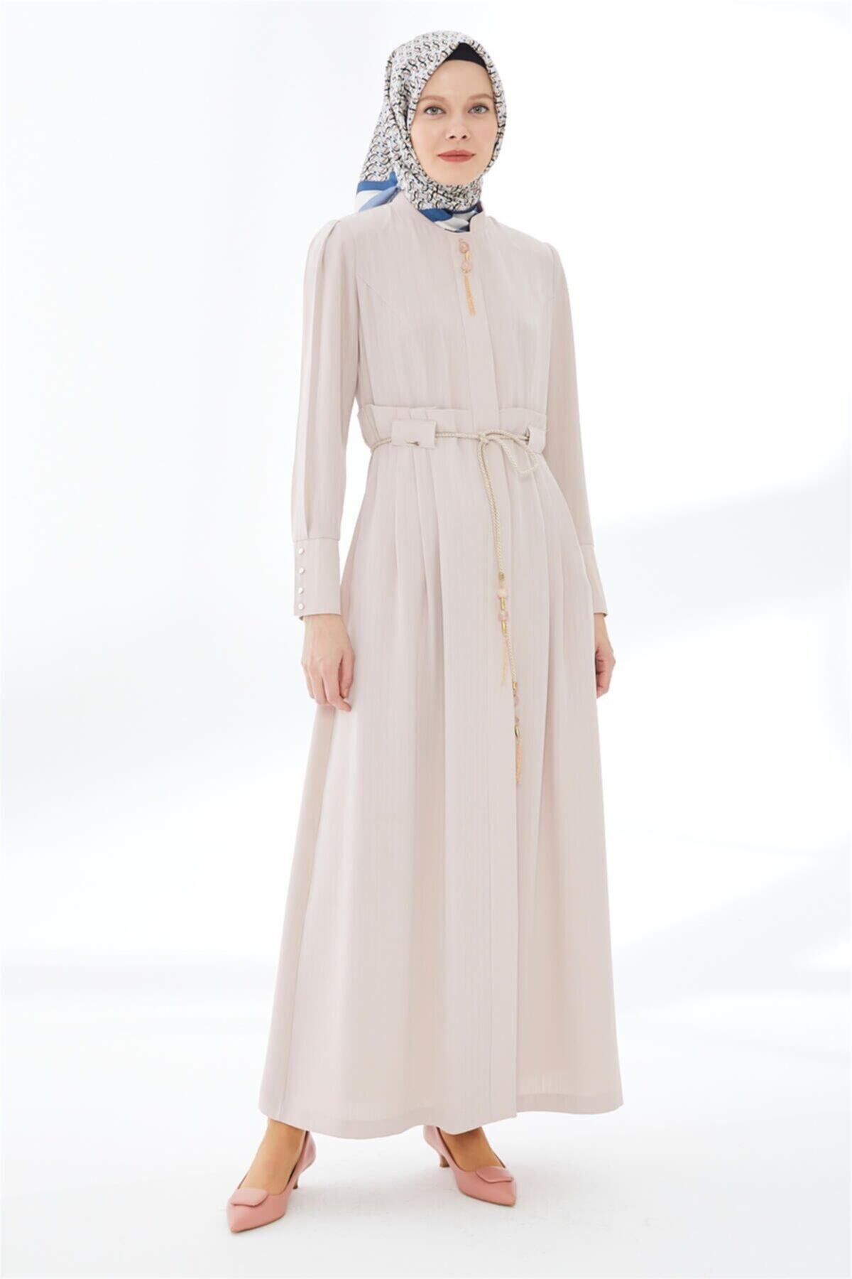 Zühre Kadın Bej Neat Pardesü 38-46 11021