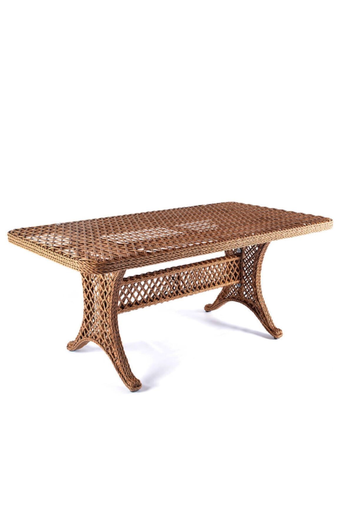 Üçyıldız Kasımpatı Rattan Masa 90x160