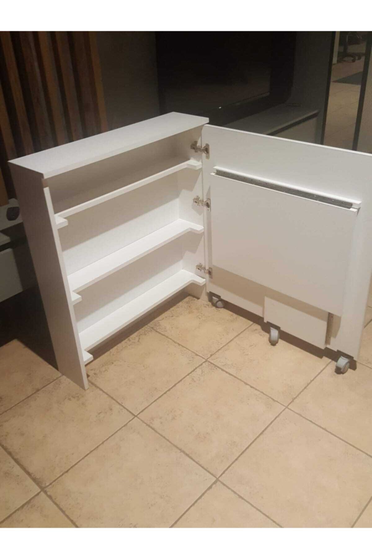 KaizenDesign Katlanır Mini Çalışma Masası Montajsız Hazır Paket