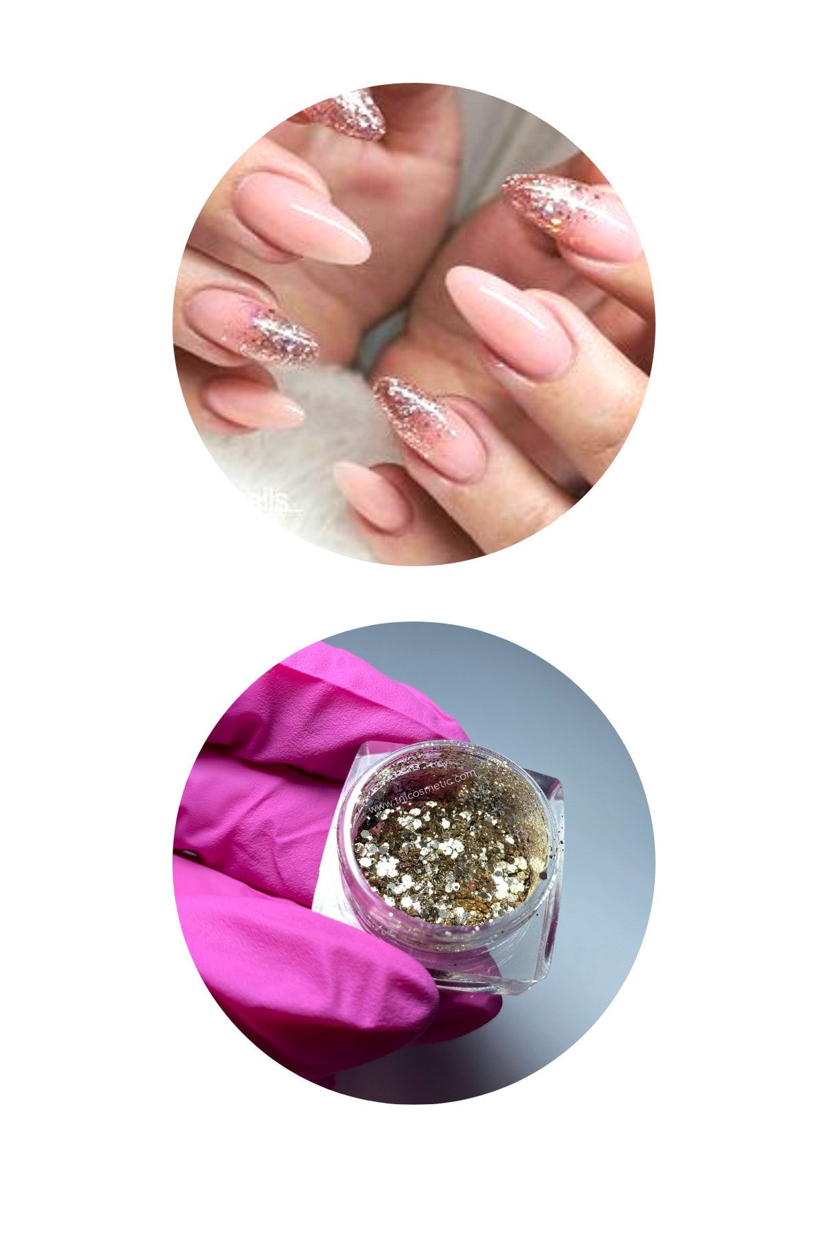 TNL Professional Tırnak ve Kirpik Ürünleri Işıltılı Nail Art Sim Süs
