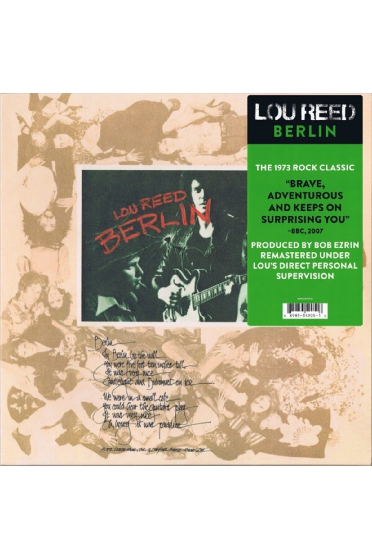 TUNA MÜZİK Lp - Lou Reed\\berlın 1 Lp