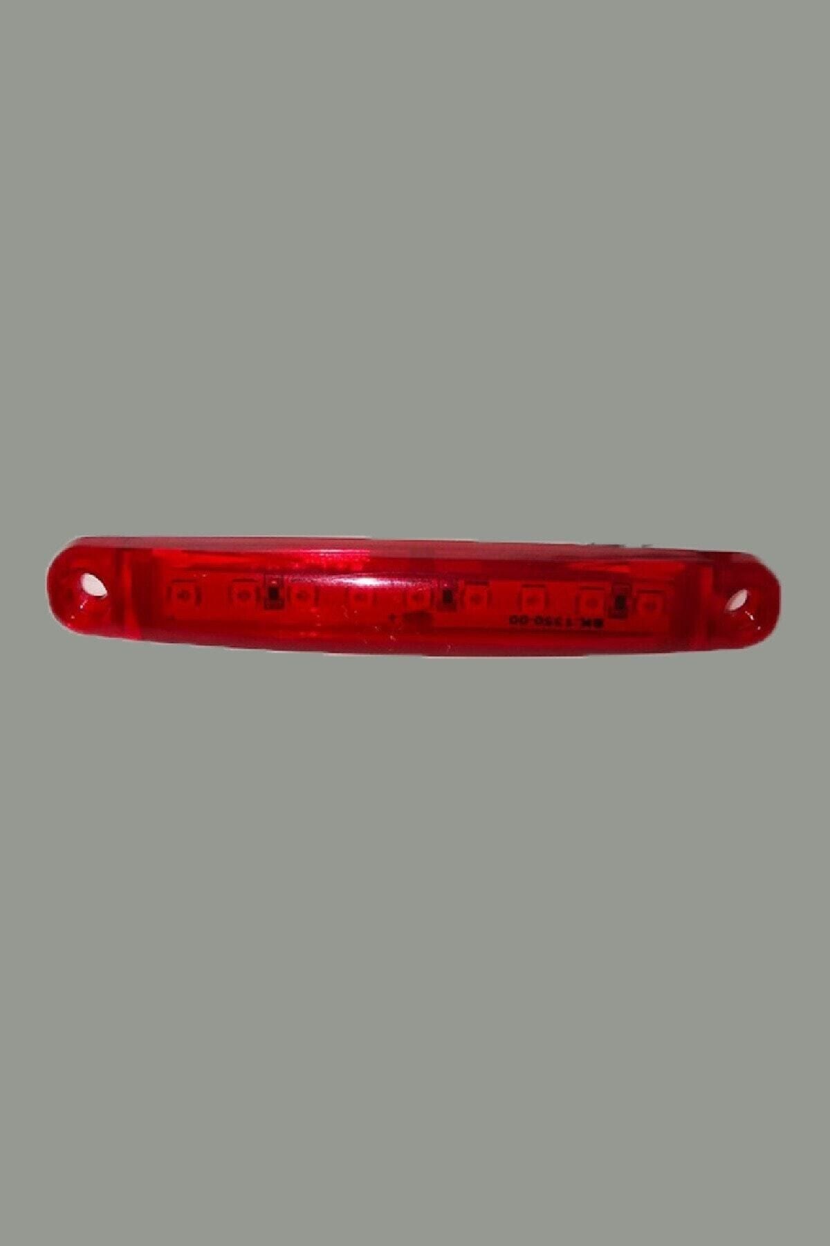 T.A.S. 50 Adet 9 Ledli Parmak Led Lamba 12v Kırmızı
