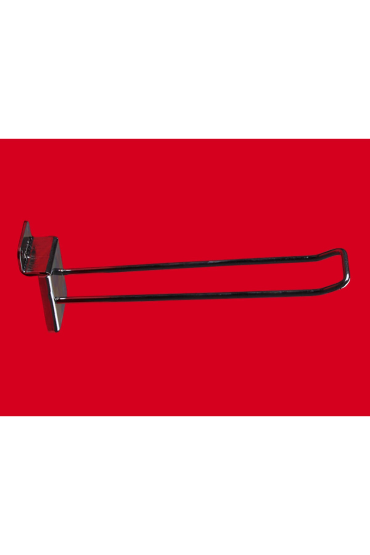 rafkanca , 15cm 100 Adet Kanallı Pano Çift Telli U Tipi Kanca 28mm