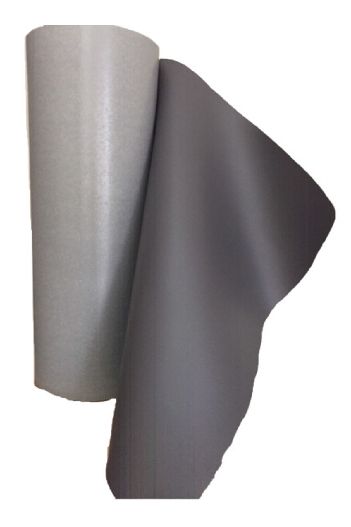 ALMITAL 48 Cm X 5 M - Antrasit Suni Deri, Kumaş Desenli, Çekmece Içi Kaydırmaz Halı , Çekmece Halısı