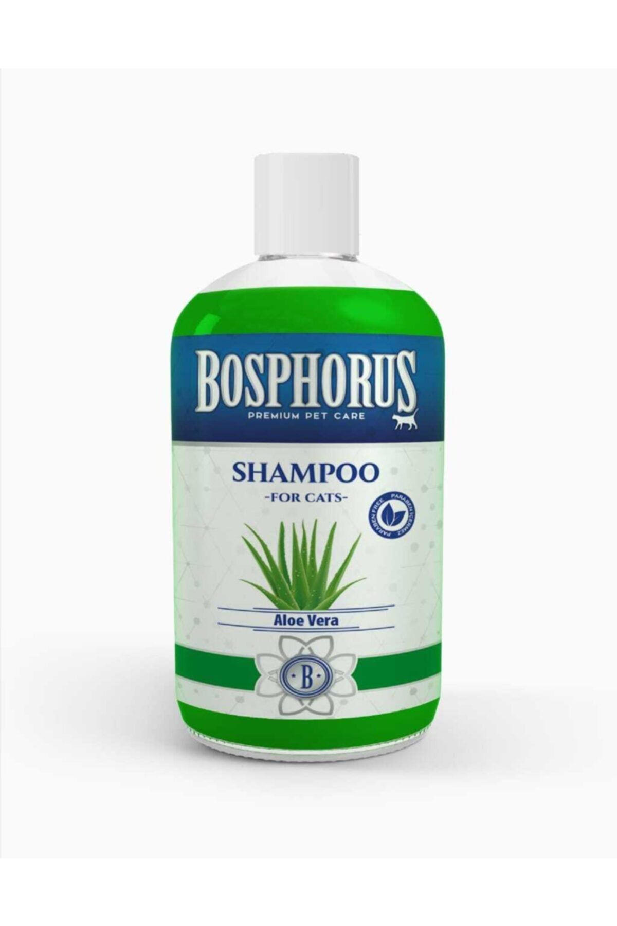 Bosphorus Pet Food Bosphorus Premium Kediler Için 250 Ml Aloe Veralı Şampuan