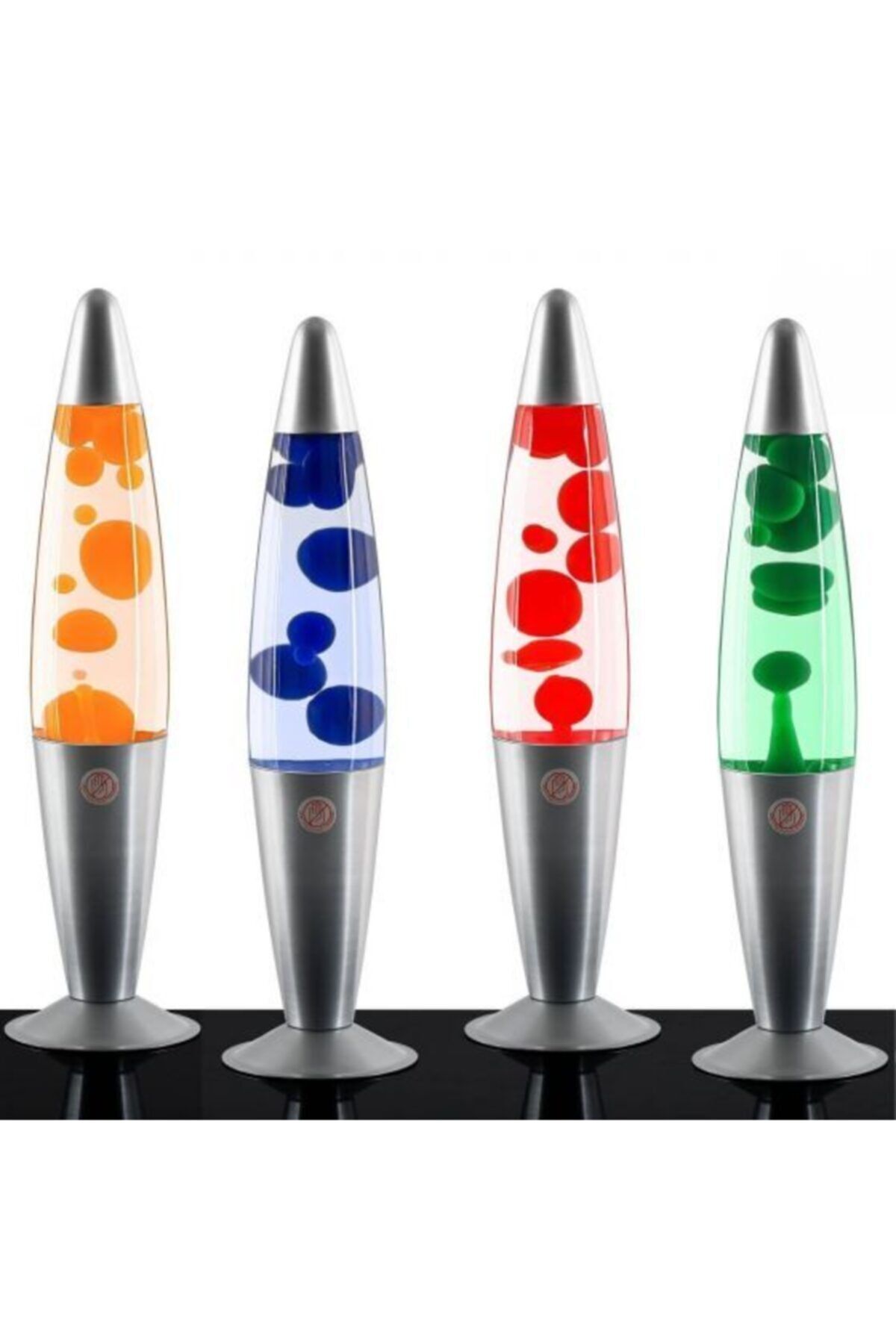 TUTYAKALA Dekoratif Lav Lamba 42 Cm Büyük Boy Dekoratif Aydınlatma - Lava Lamp Turuncu