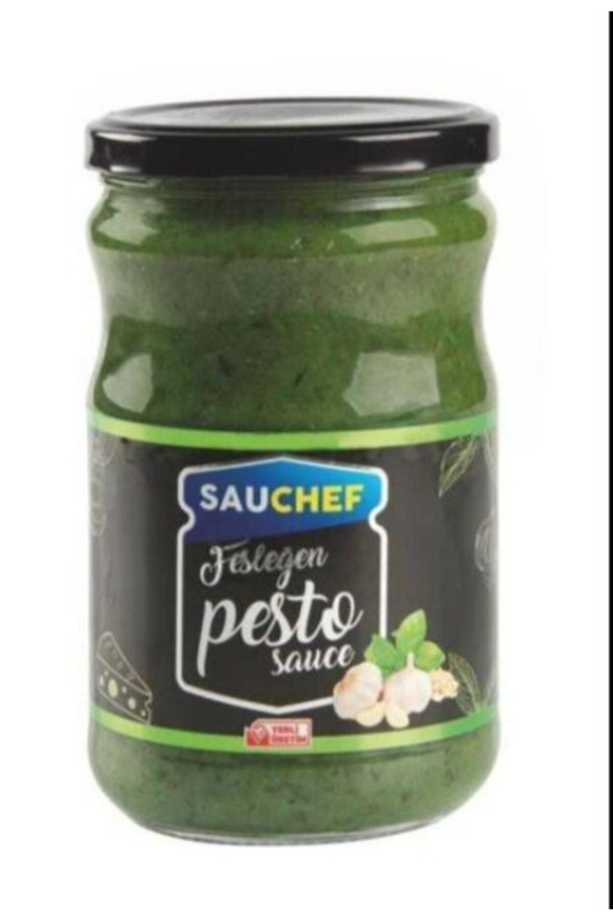 SAUCHEF Pesto Sos 600 Gr Cam Şişe Yemeklik Sos Kahvelog-