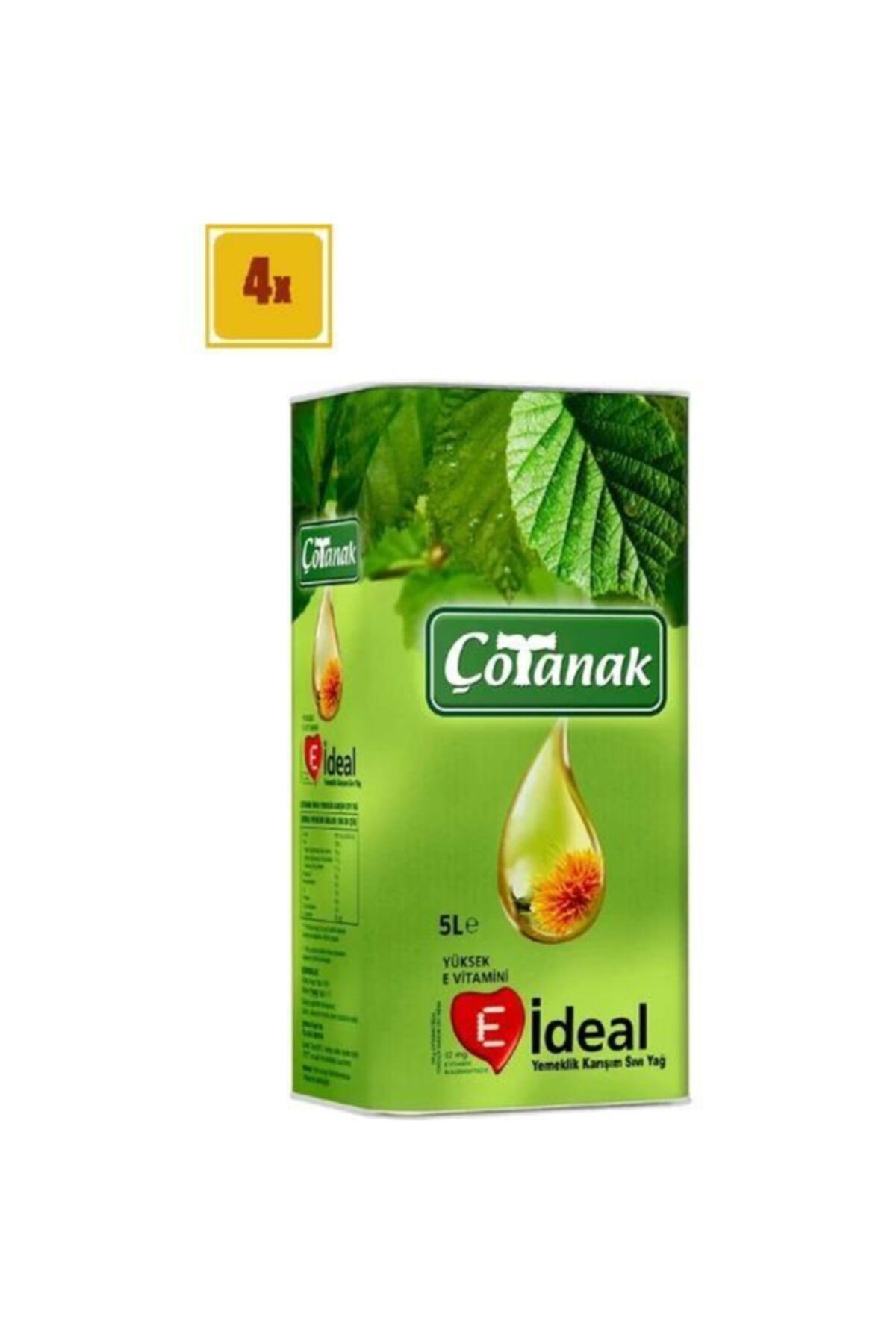 Çotanak Fındık Ve Ayçiçek Karışımı Yemeklik Sıvı Yağ