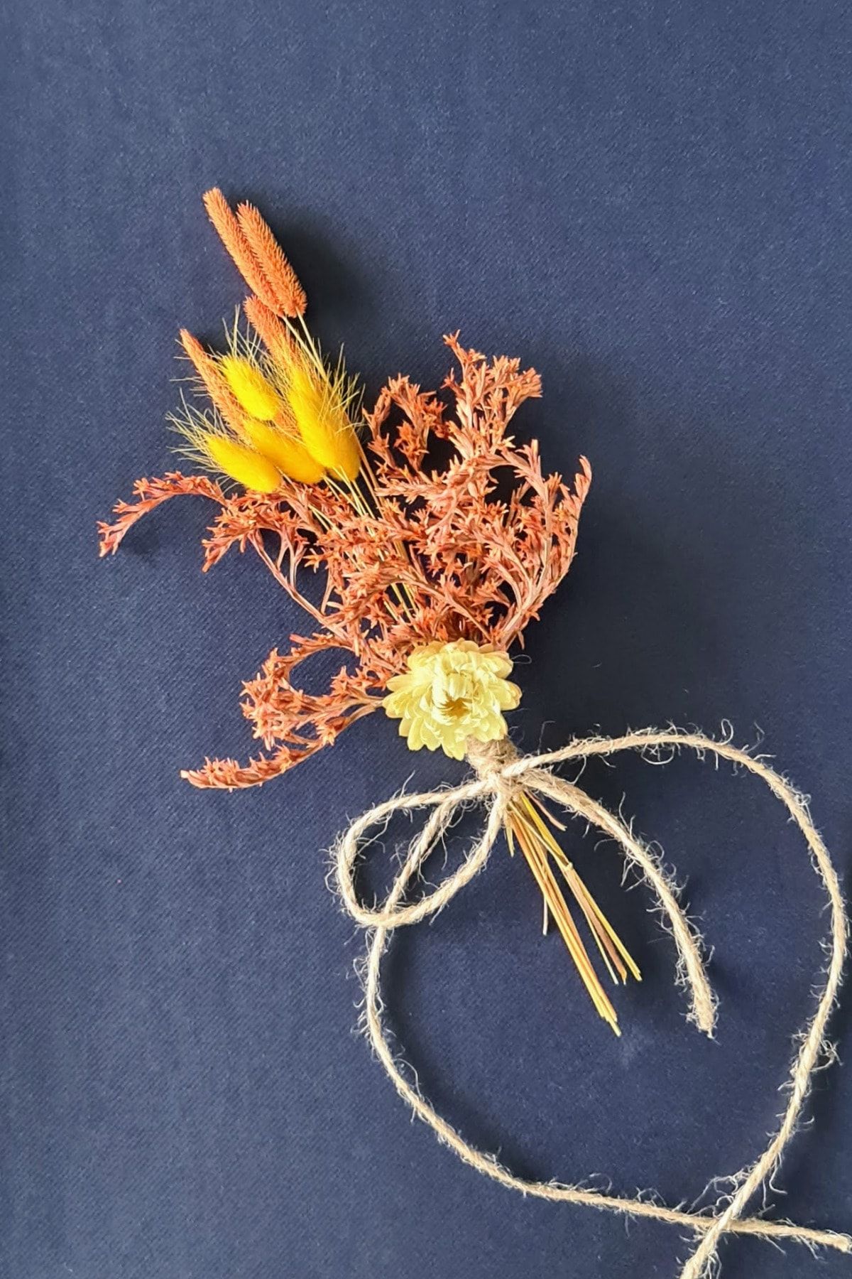 Casa Florista Sarı Turuncu Hediye Paketi Süsü