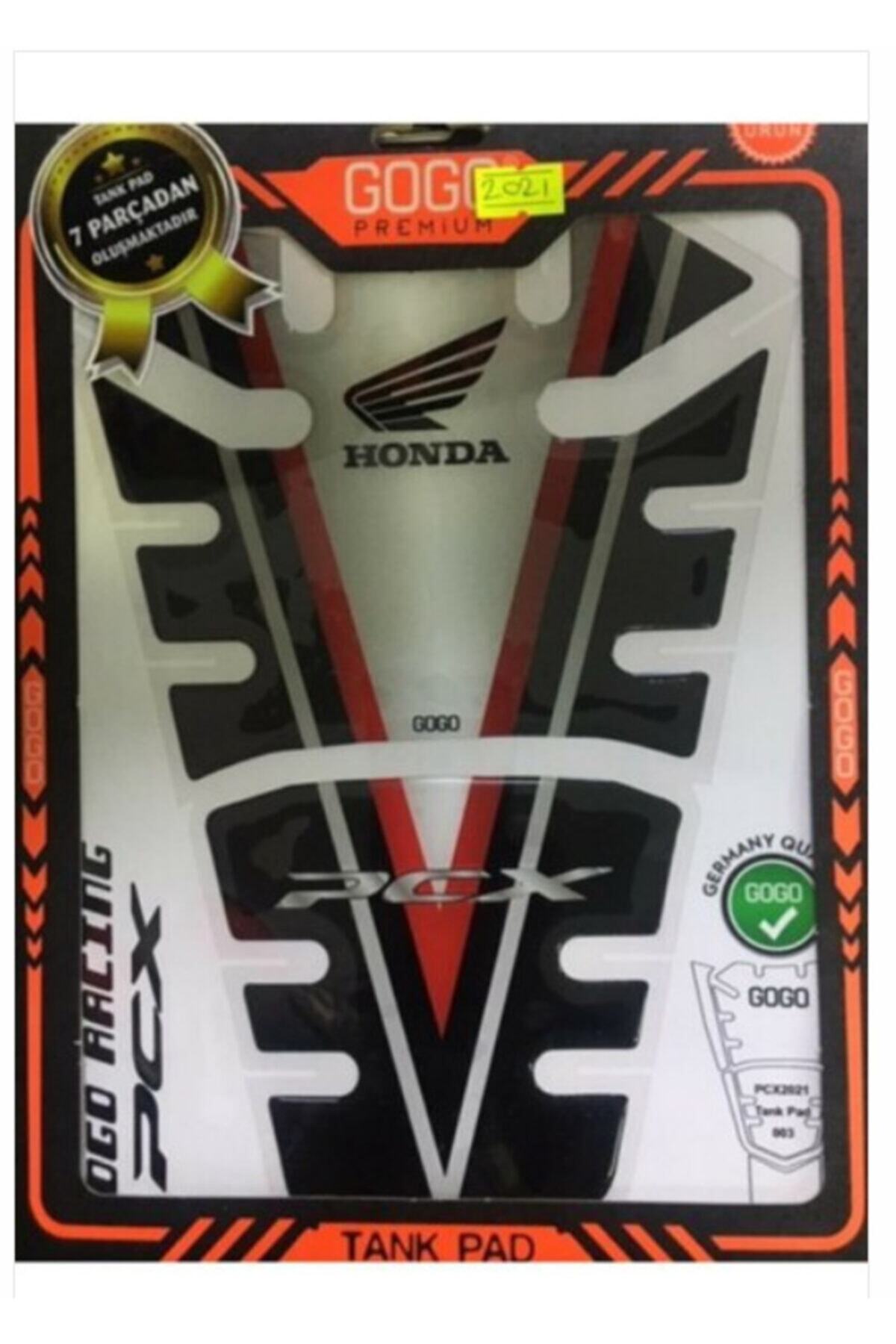 motoçarşım Pcx 7 Parça 2021 Model Uyumlu Tank Pad Set