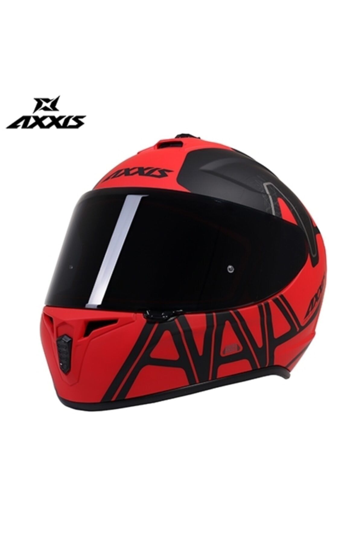 AXXIS Draken Dekers Mat Kırmızı Kask
