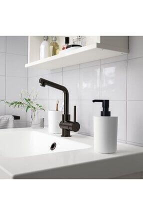 Storavan Banyo Aksesuar Seti Sıvı Sabunluk Katı Sabunluk Diş Fırçalık 3lü Set Image 0