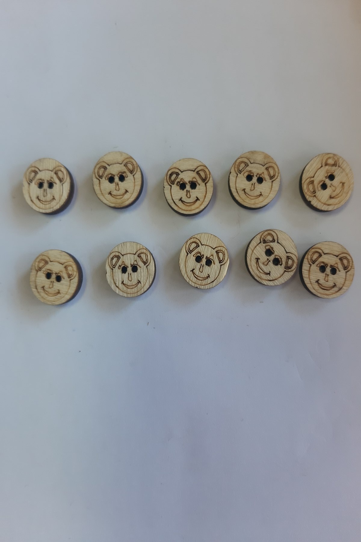 hobim42 Bambu Bebek Ve Hobi Düğmesi 10 Adet M5