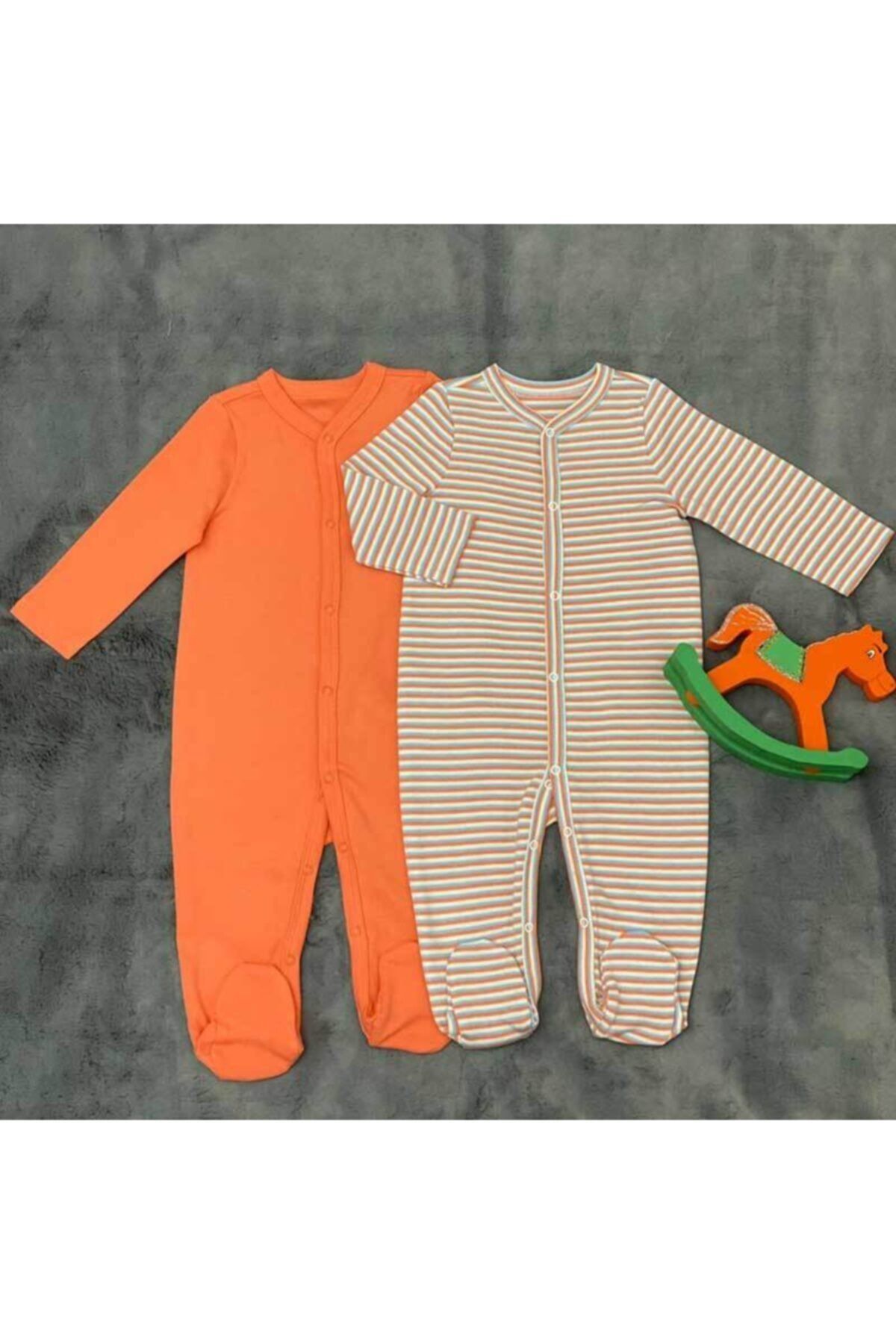 PİEROSBABY Pieros Baby 0060 Kız Bebek 2'li Tulum