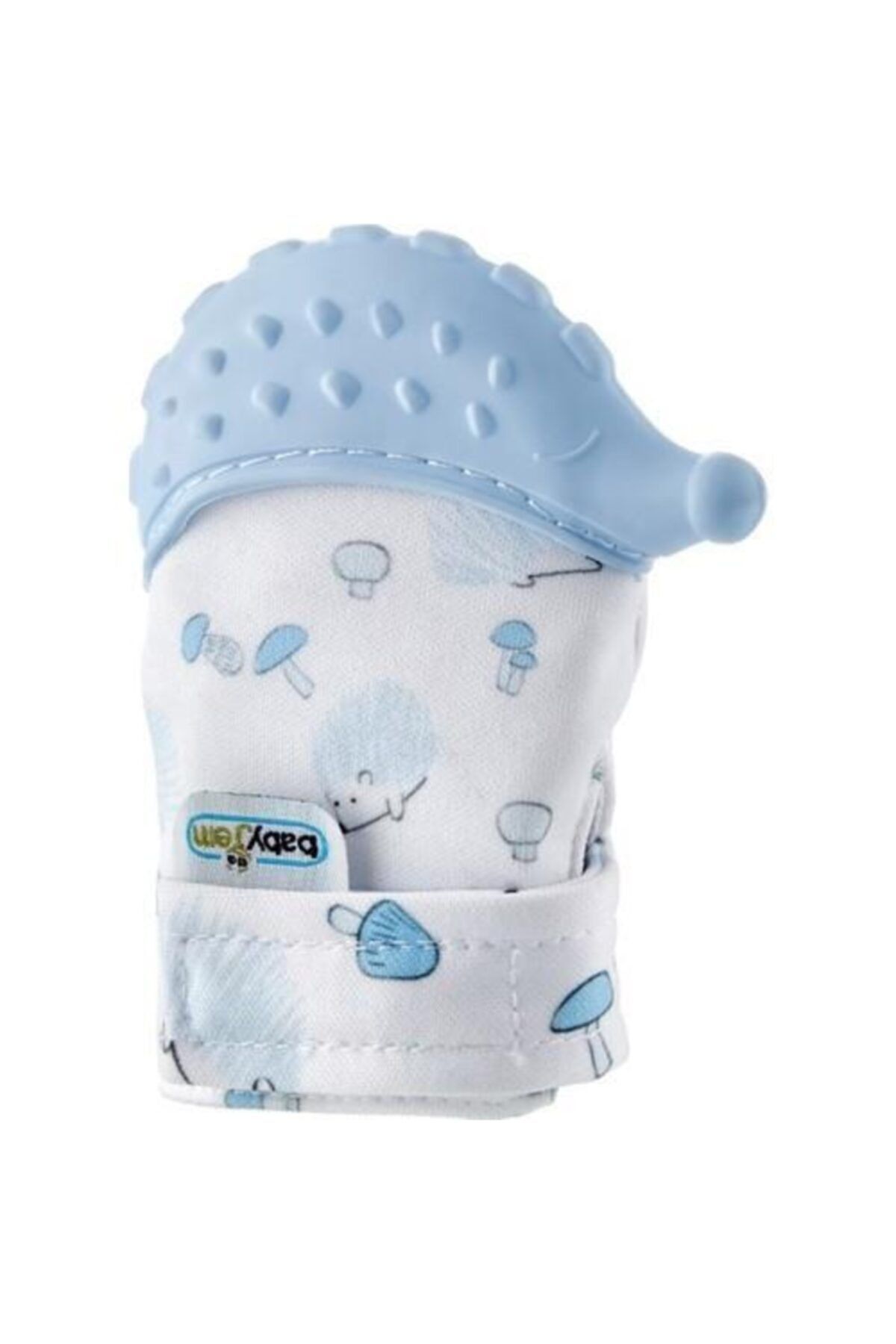 Babyjem Diş Kaşıyıcı Eldiven Kirpi 612 Mavi