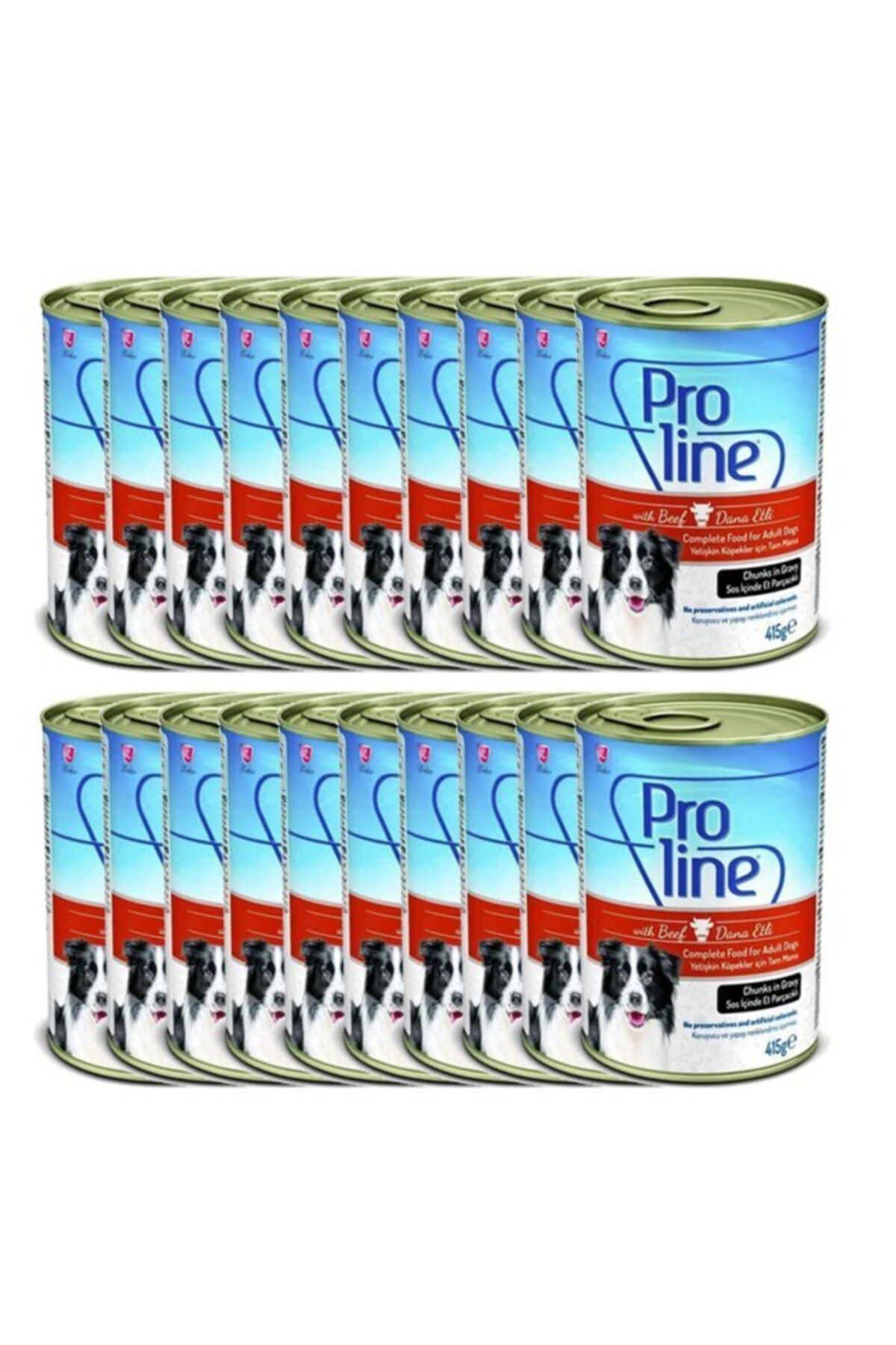Pro Line Proline Dana Etli Konserve Köpek Maması 415 G X 20 Adet