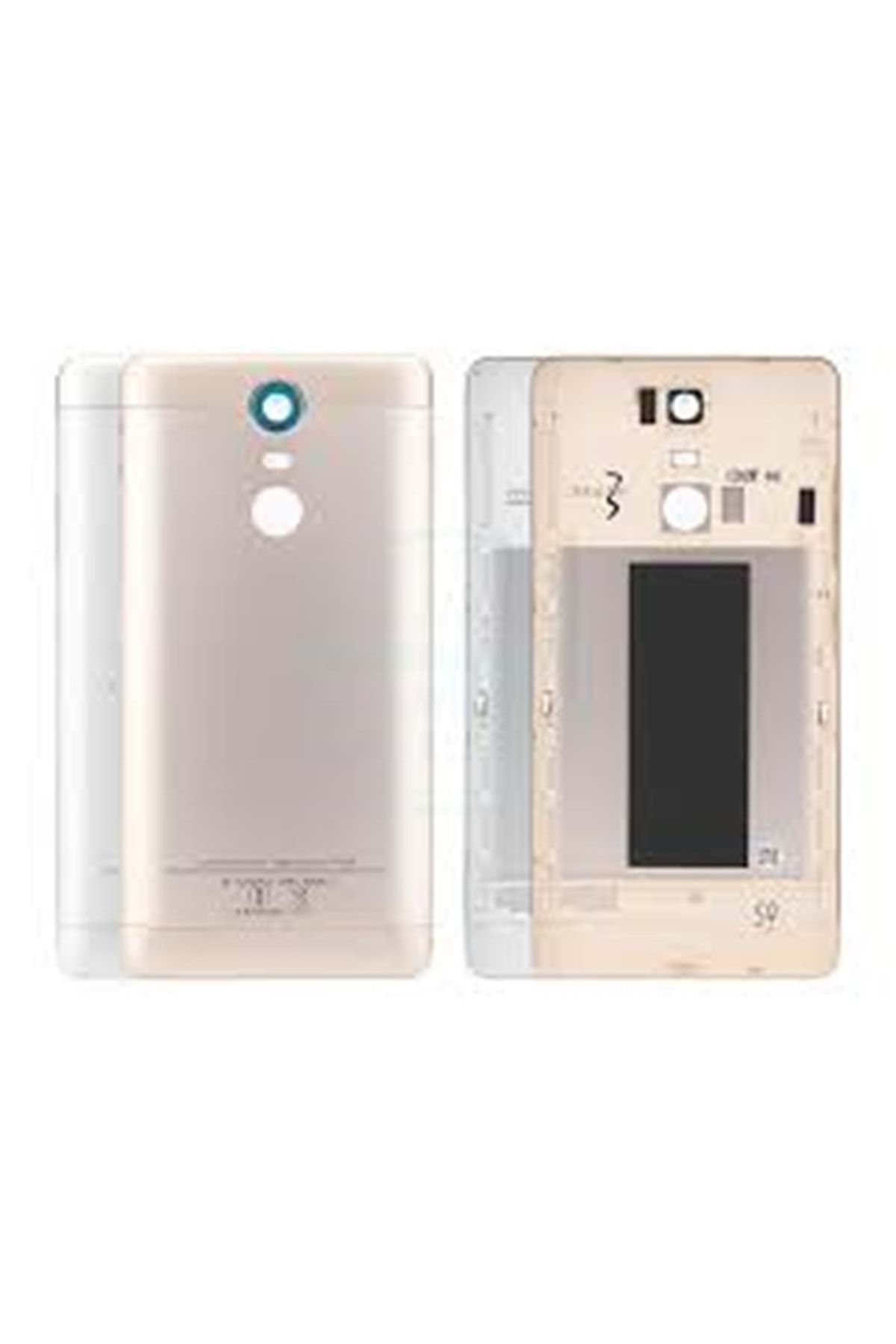 Tk Tech LENOVO K5 NOTE A7020 Siyah Arka Kapak Batarya Pil Kapağı