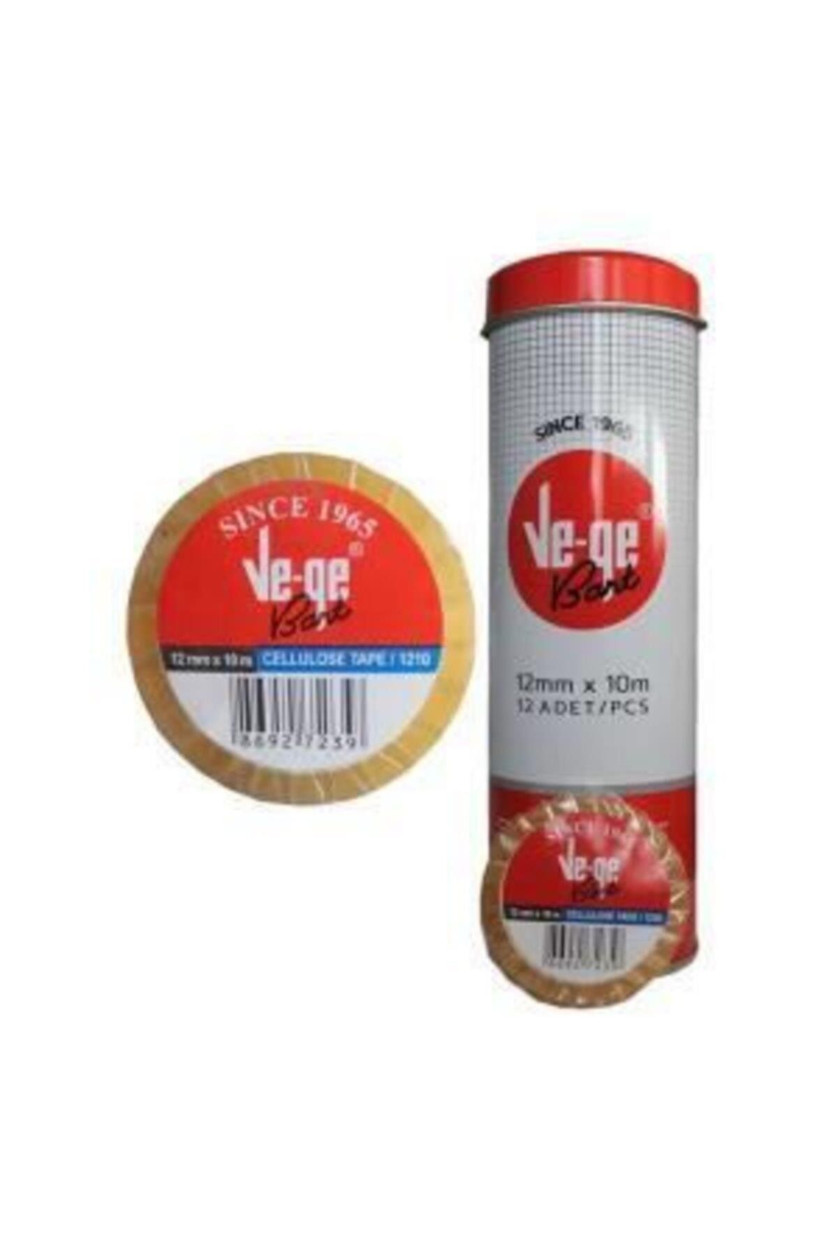Vege Ve-ge Selefon Bant Teneke 12x10 (12 Li Kutu)