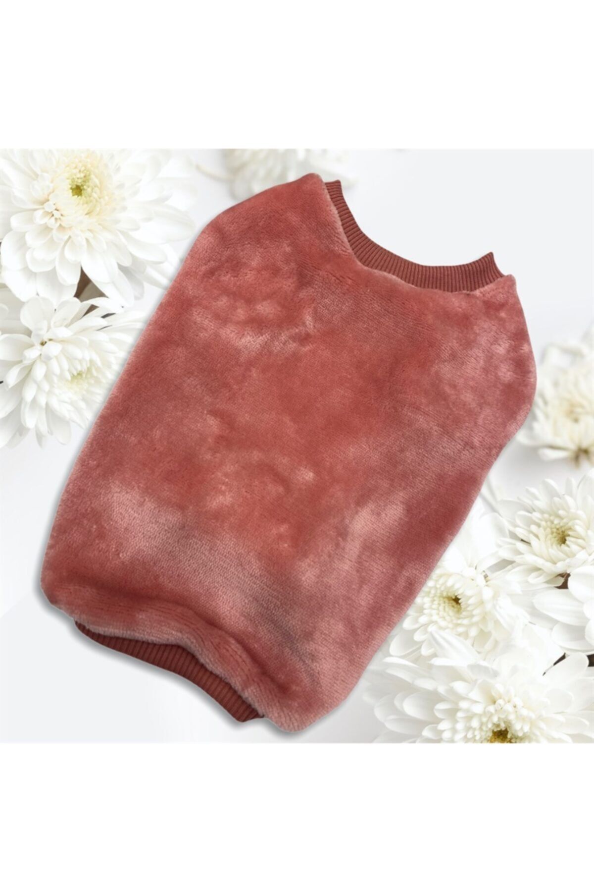 hepsipatili Somon Yumuşacık Kadife Köpek Sweatshirtü